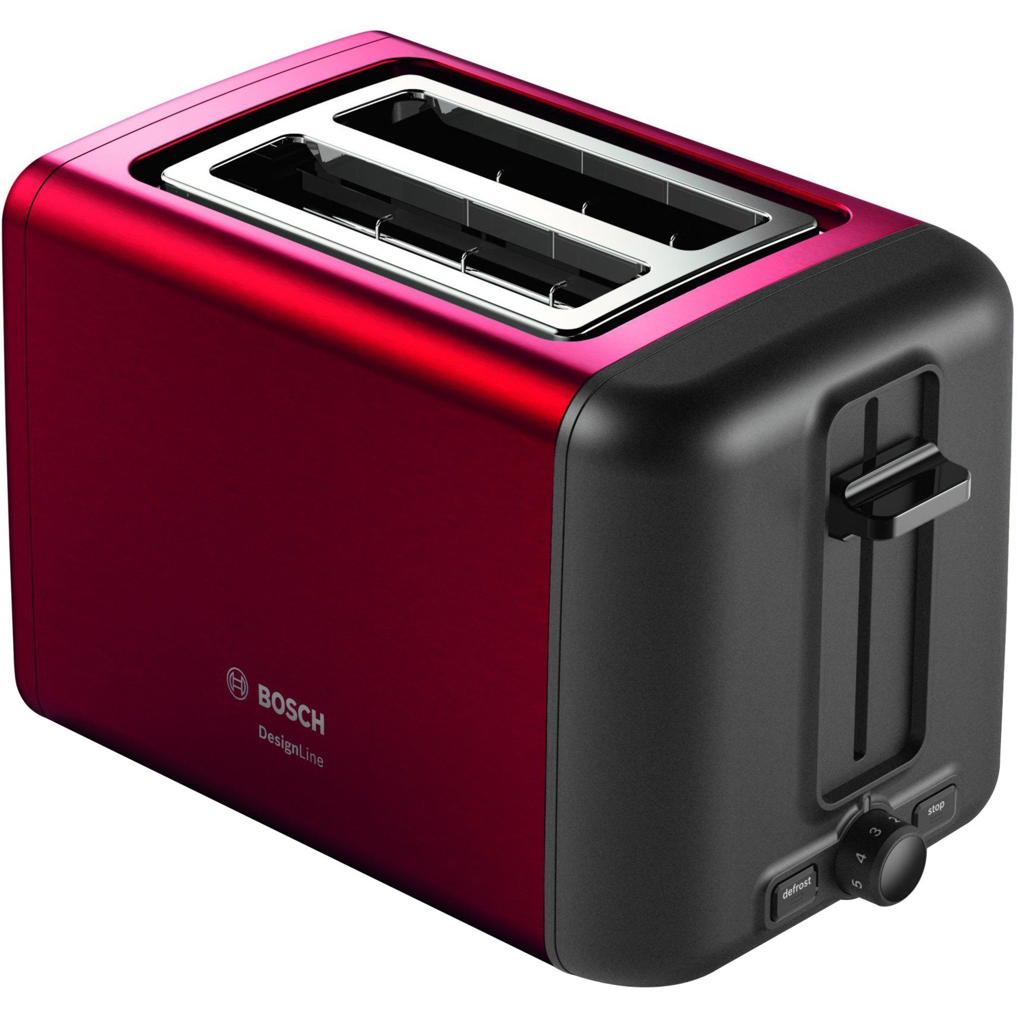 BOSCH Toaster Bosch Home Kompakt-Toaster DesignLine TAT3P424DE, 970 W