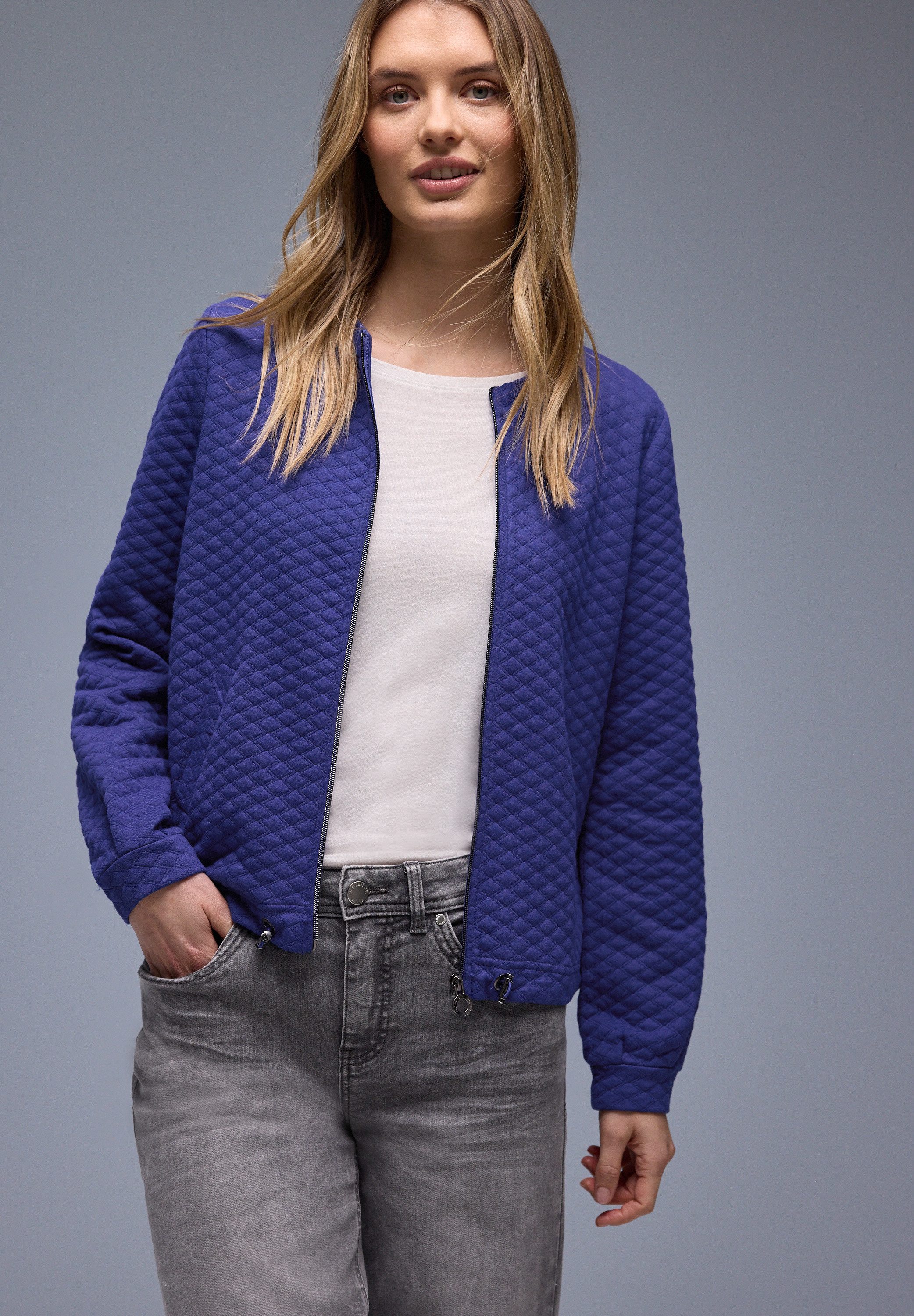 STREET ONE Cardigan mit Struktur