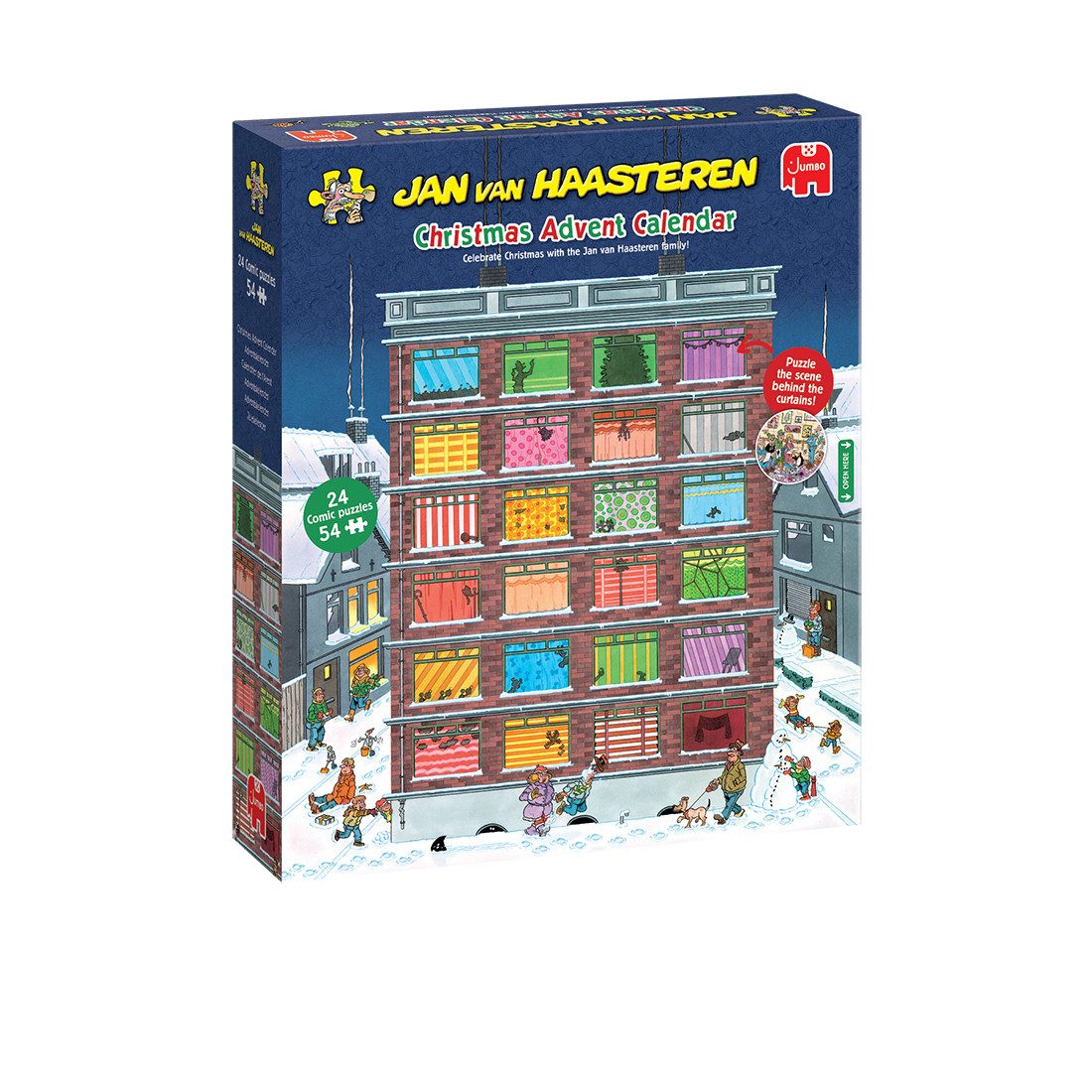 Jan van Haasteren Puzzle Jan van Haasteren Puzzle Adventskalender, 54 Puzzleteile