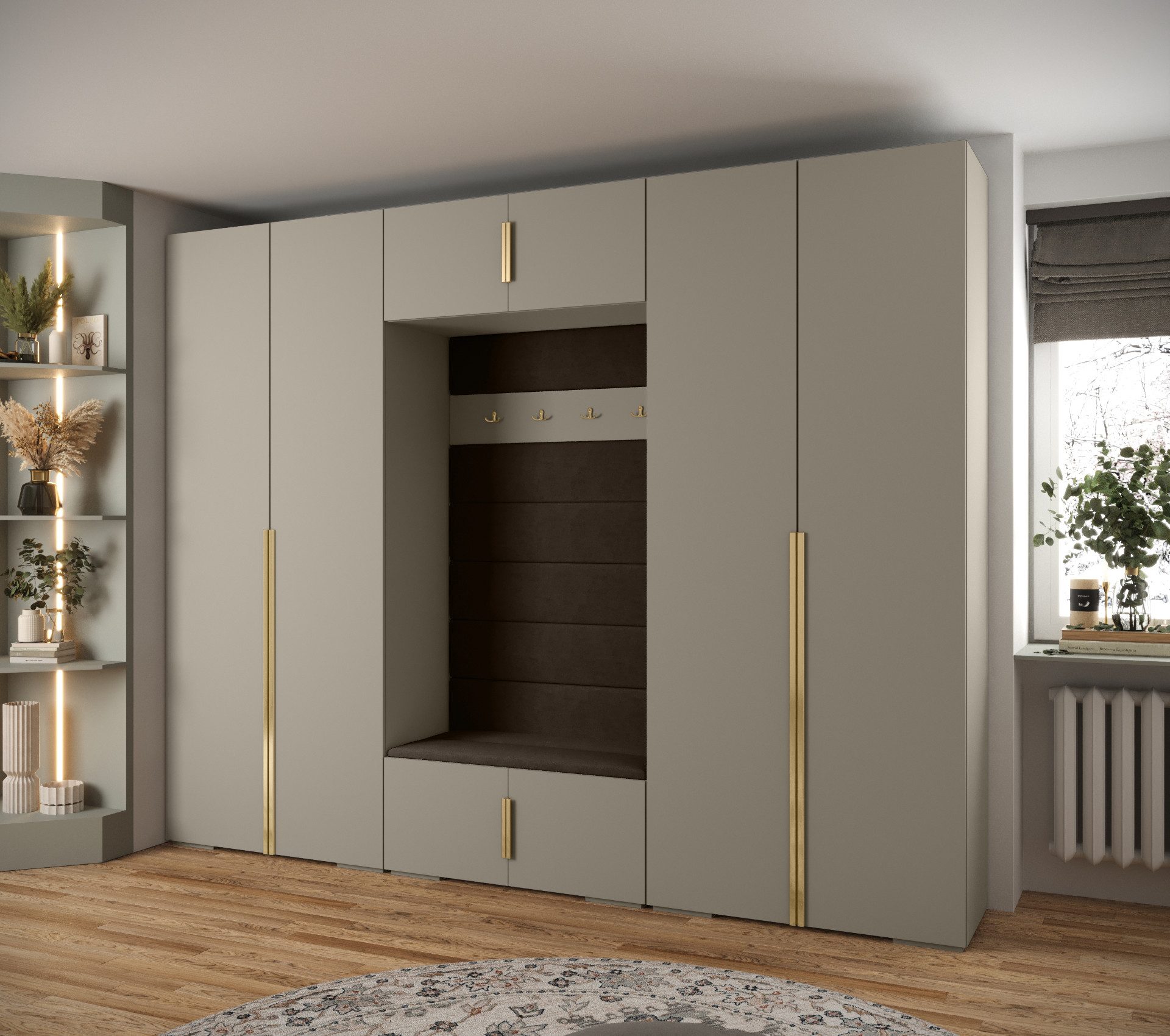 ABIKS MÖBEL Kompaktgarderobe INOVA 1 SATZ günstig online kaufen