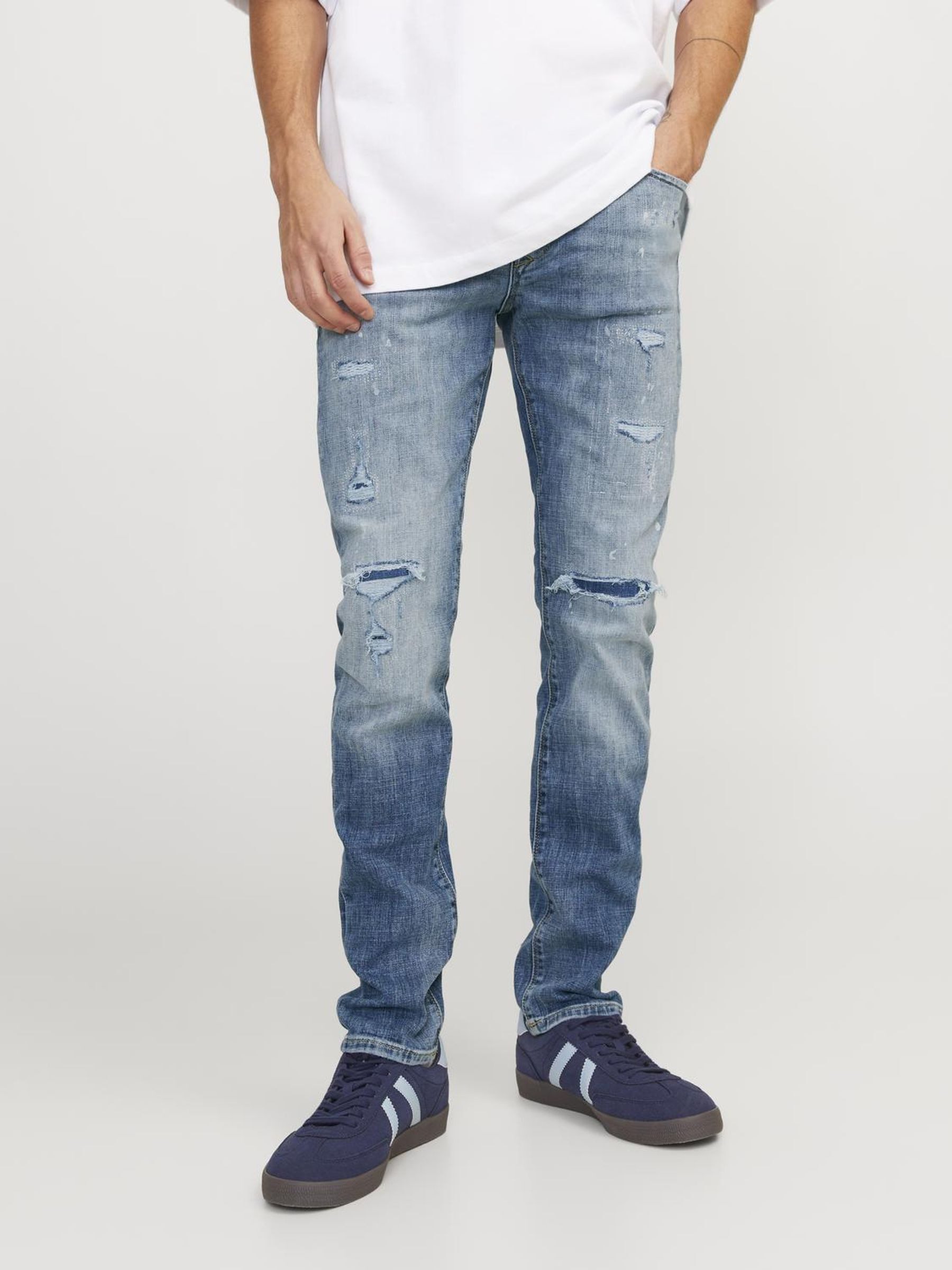Slim-fit-Jeans JJIGLENN JJBLAIR GE 702 SN