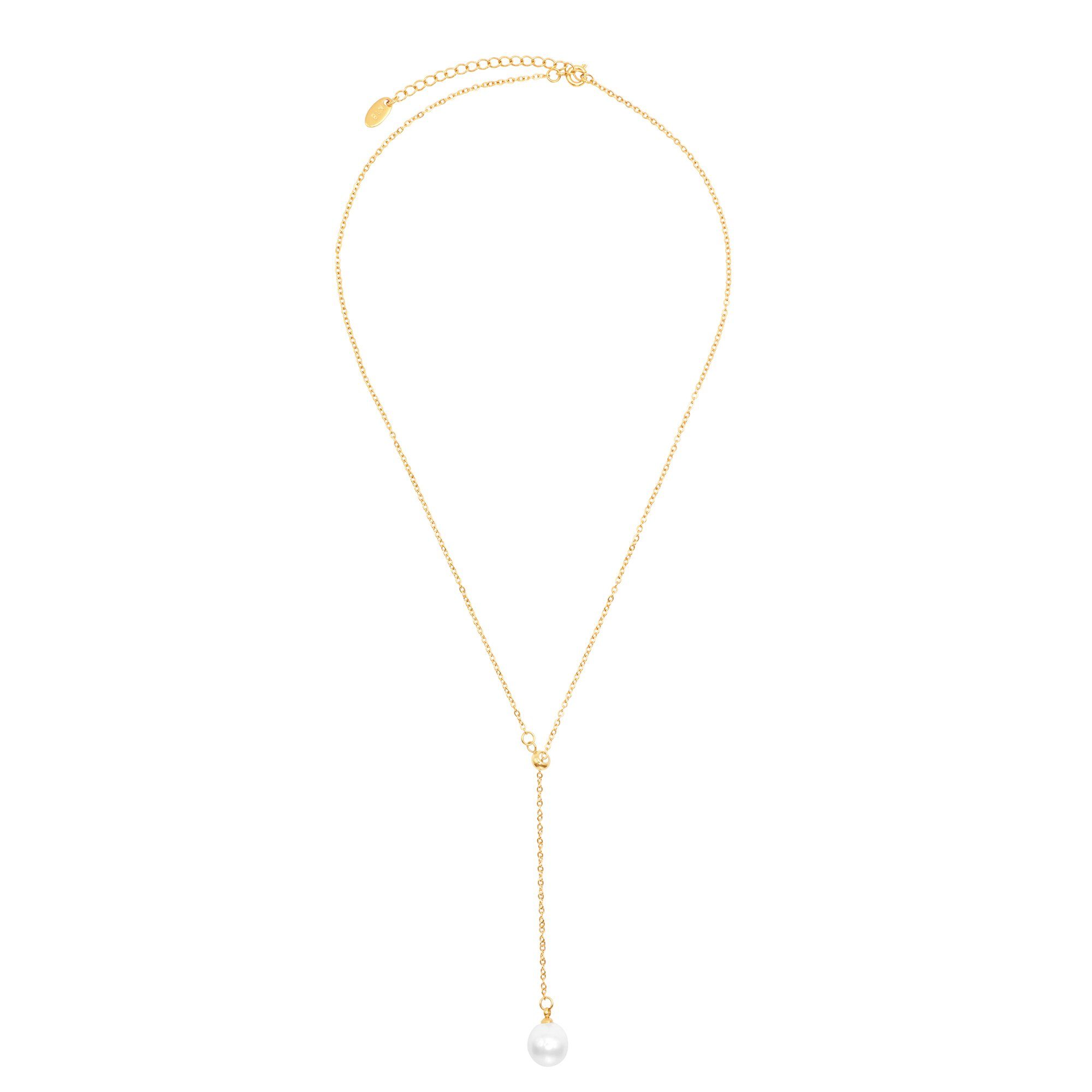 Heideman Collier Talisa goldfarben Halskette mit (inkl. Geschenkverpackung), Perle Damen
