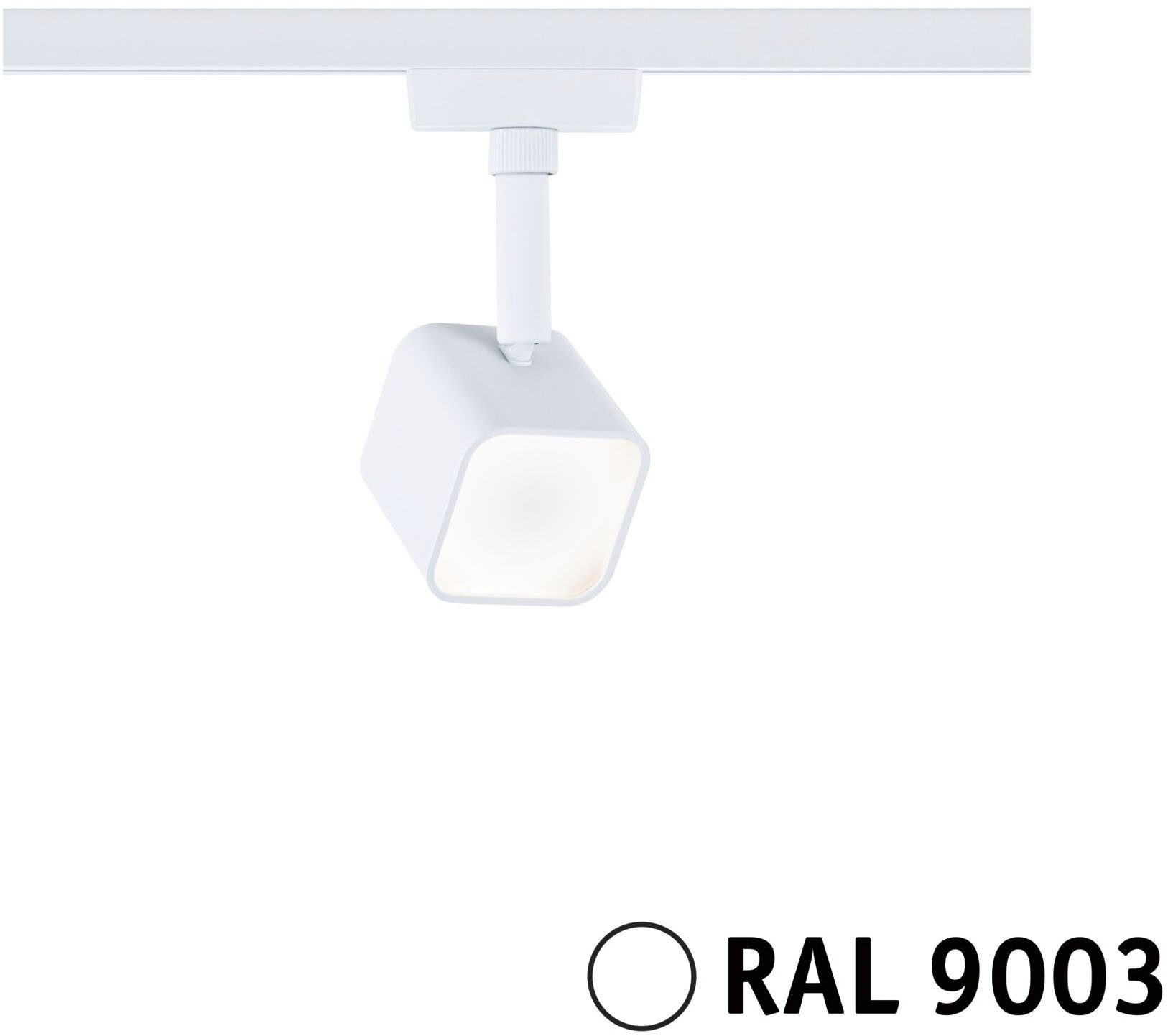 Paulmann Schienensystem-Leuchten URail LED Schienenspot Muri 240lm 4W 3000K 230V Signalweiß, LED fest integriert, Warmweiß