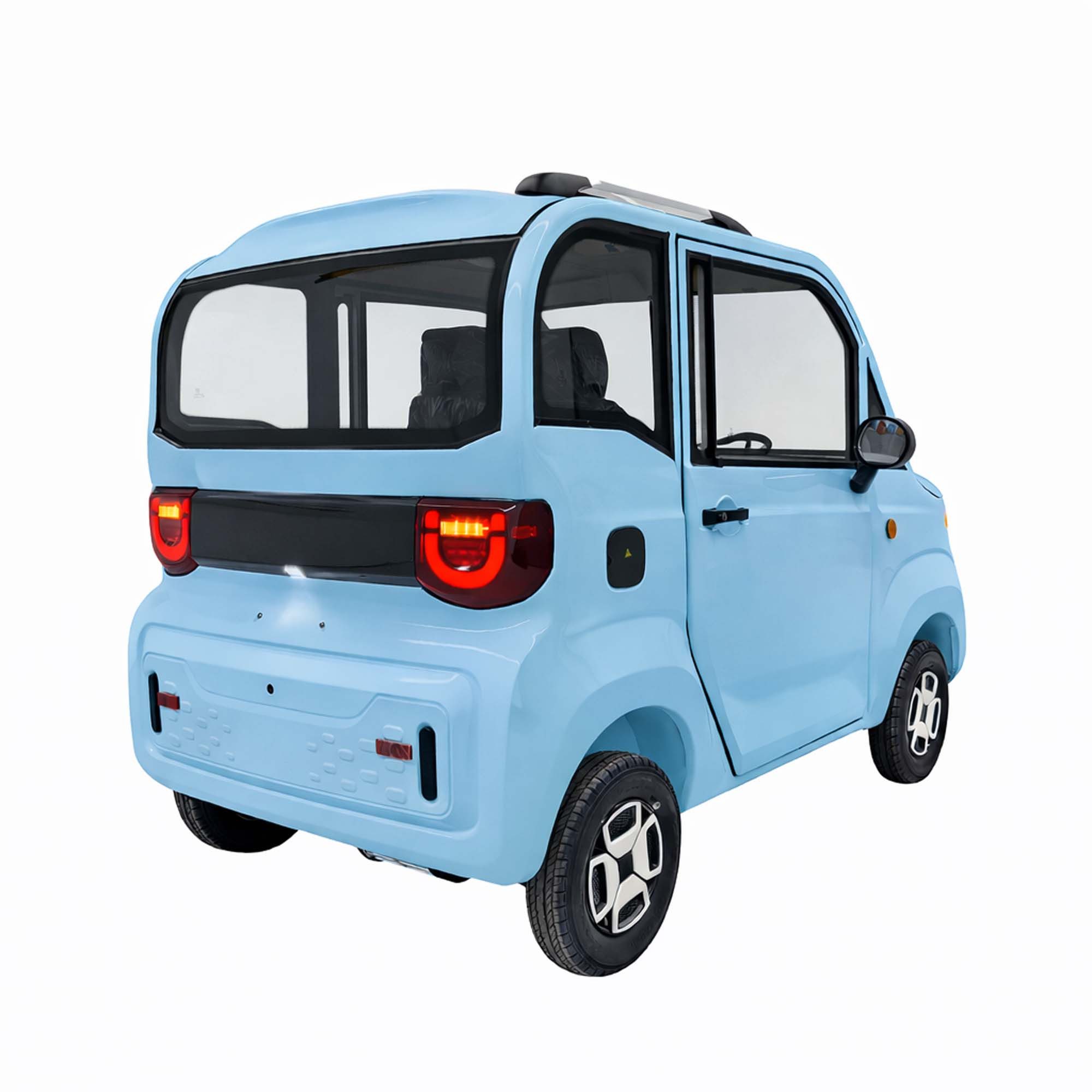 Urban Hopper E-Motorroller Urban Hopper Twin Base 4-Rad Elektro Kabinenroller 2 Sitzer Microcar, 3000 W, 45 km/h, 3kW 45kmh, 60V 58Ah Blei-Gel-Akku, Reichweite ca. 60km COC