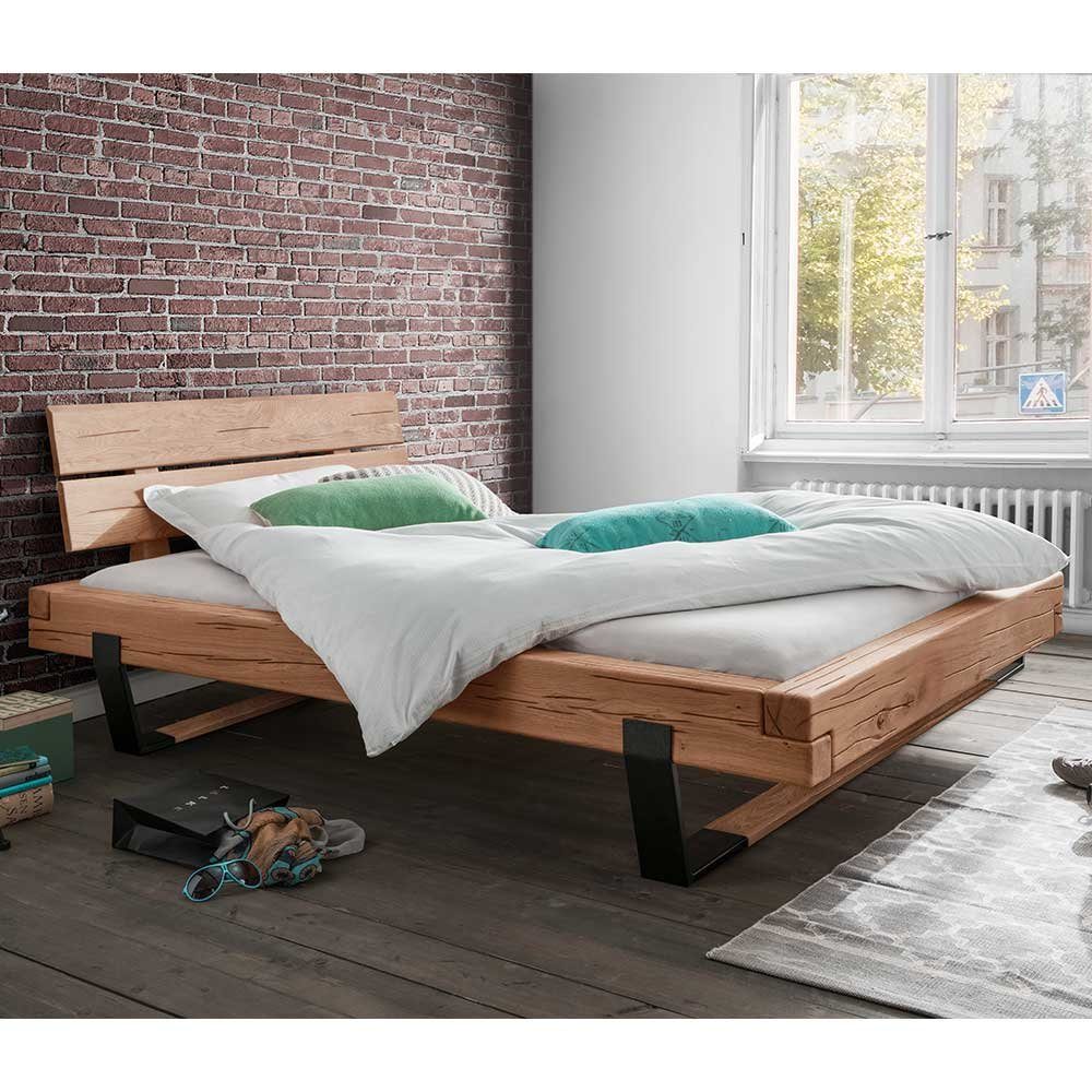 Pharao24 Massivholzbett Yasmina, aus Massivholz