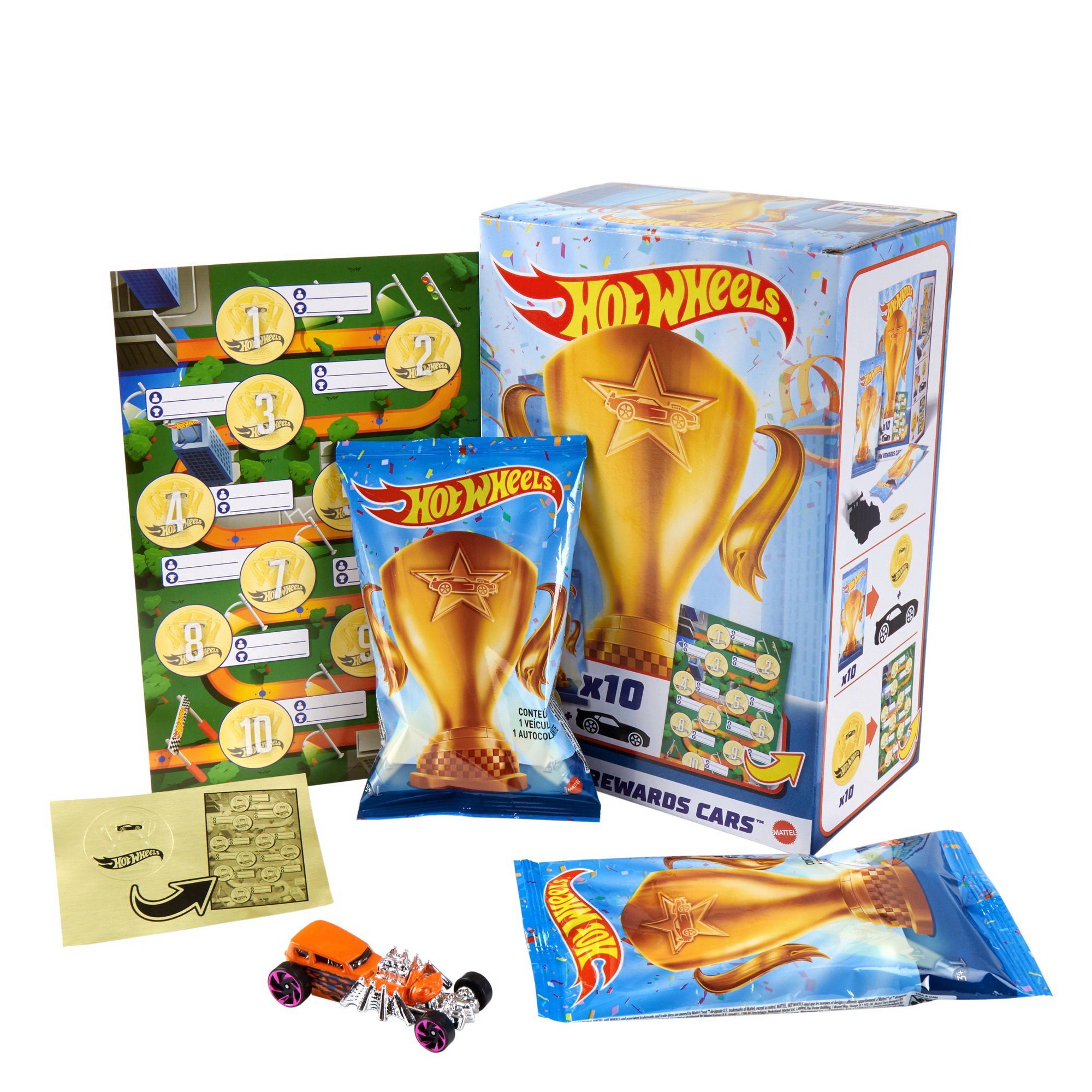 Mattel GmbH Spielzeug-Auto Hot Wheels REWARDS günstig online kaufen