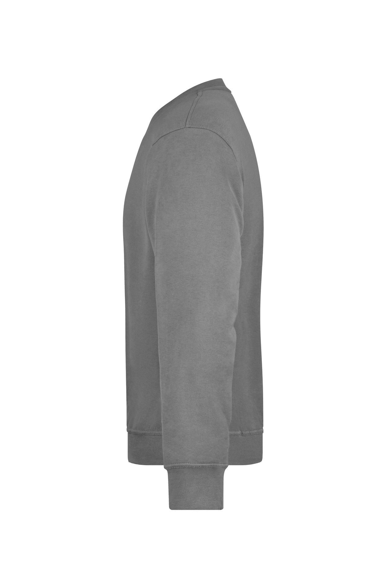 James & Nicholson Sweatshirt Strapazierfähiger Workwear Pullover für Arbeit und Beruf JN840 Klassisches Rundhals-Sweatshirt