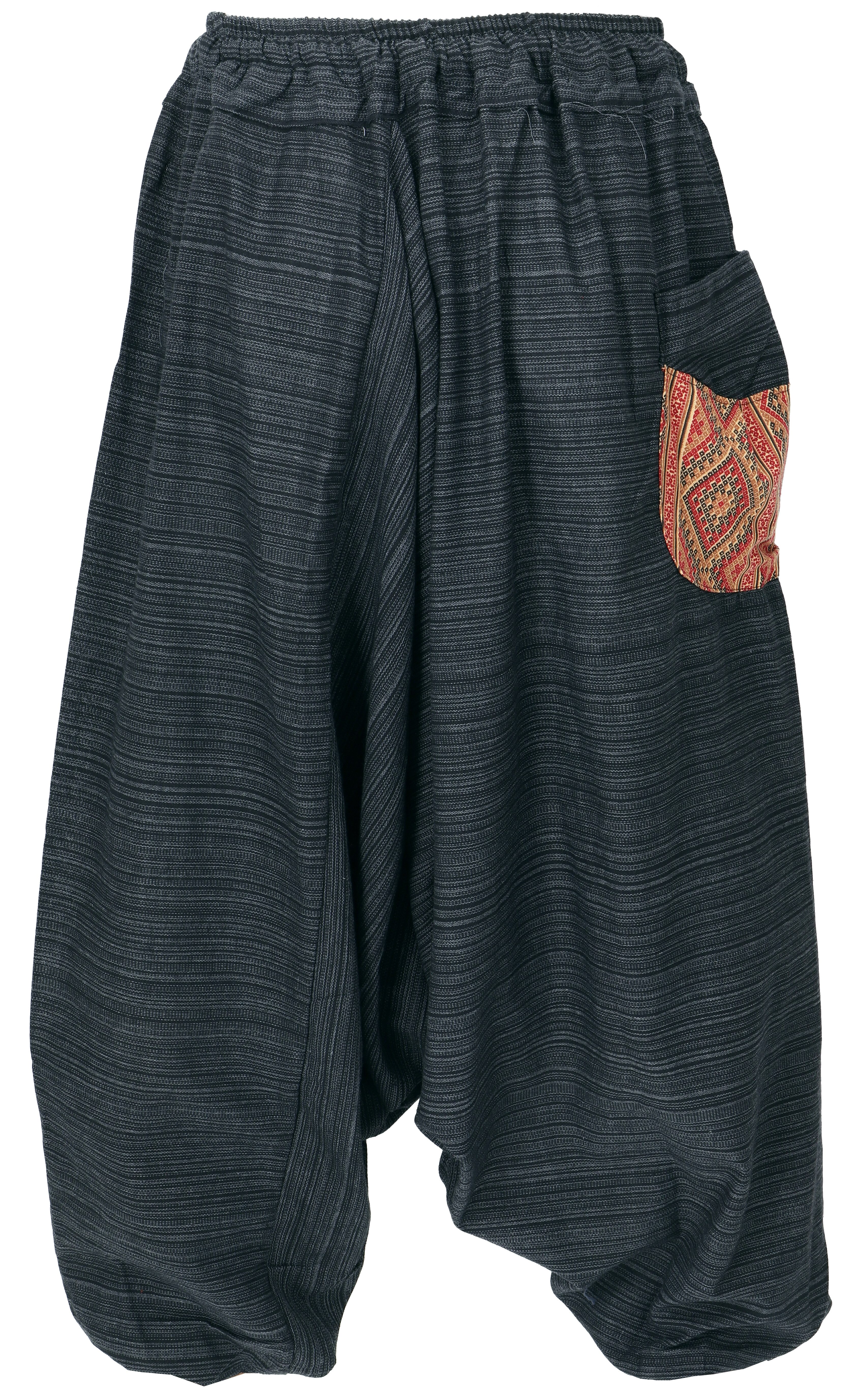 Guru-Shop Relaxhose Yogahose, Pluderhose, Pumphose, Aladinhose,.. Hippie, Ethno Style, alternative Bekleidung – Bild 4 von 5
