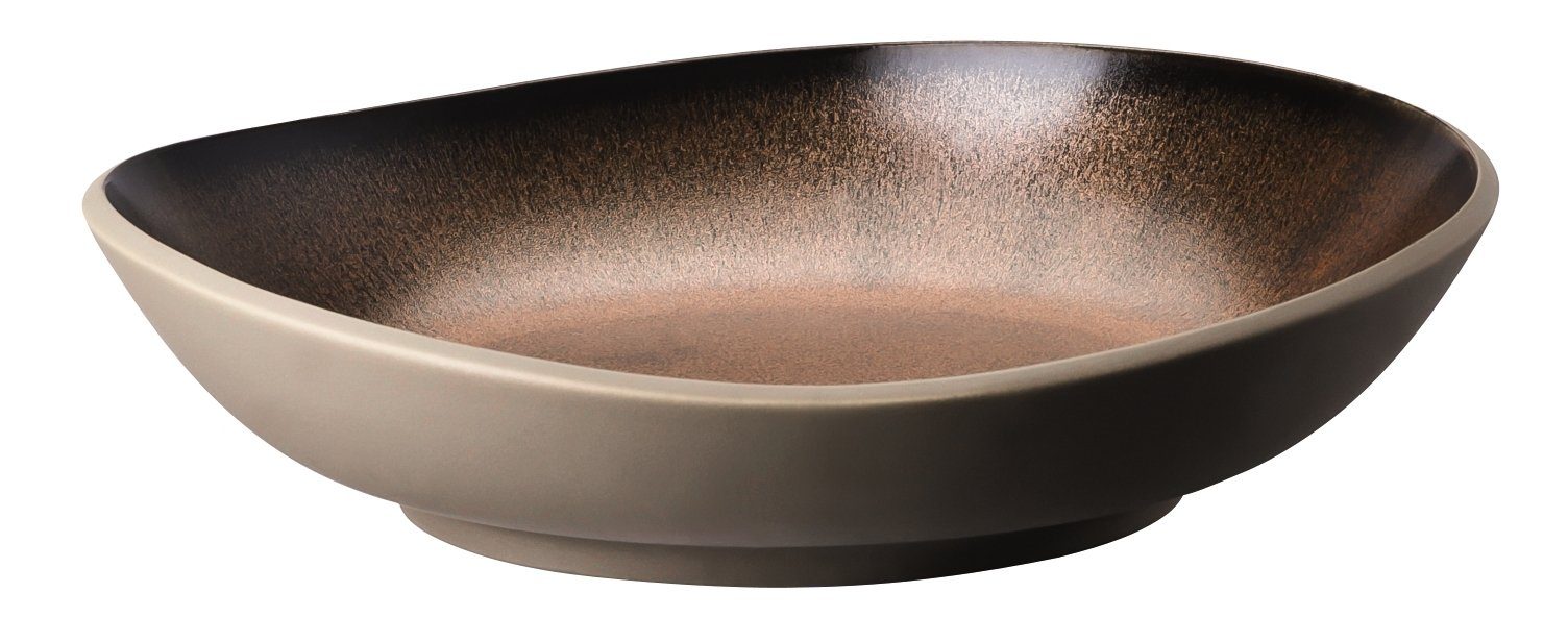 Rosenthal Suppenteller Junto Bronze Teller tief 22 cm, Teller Tief