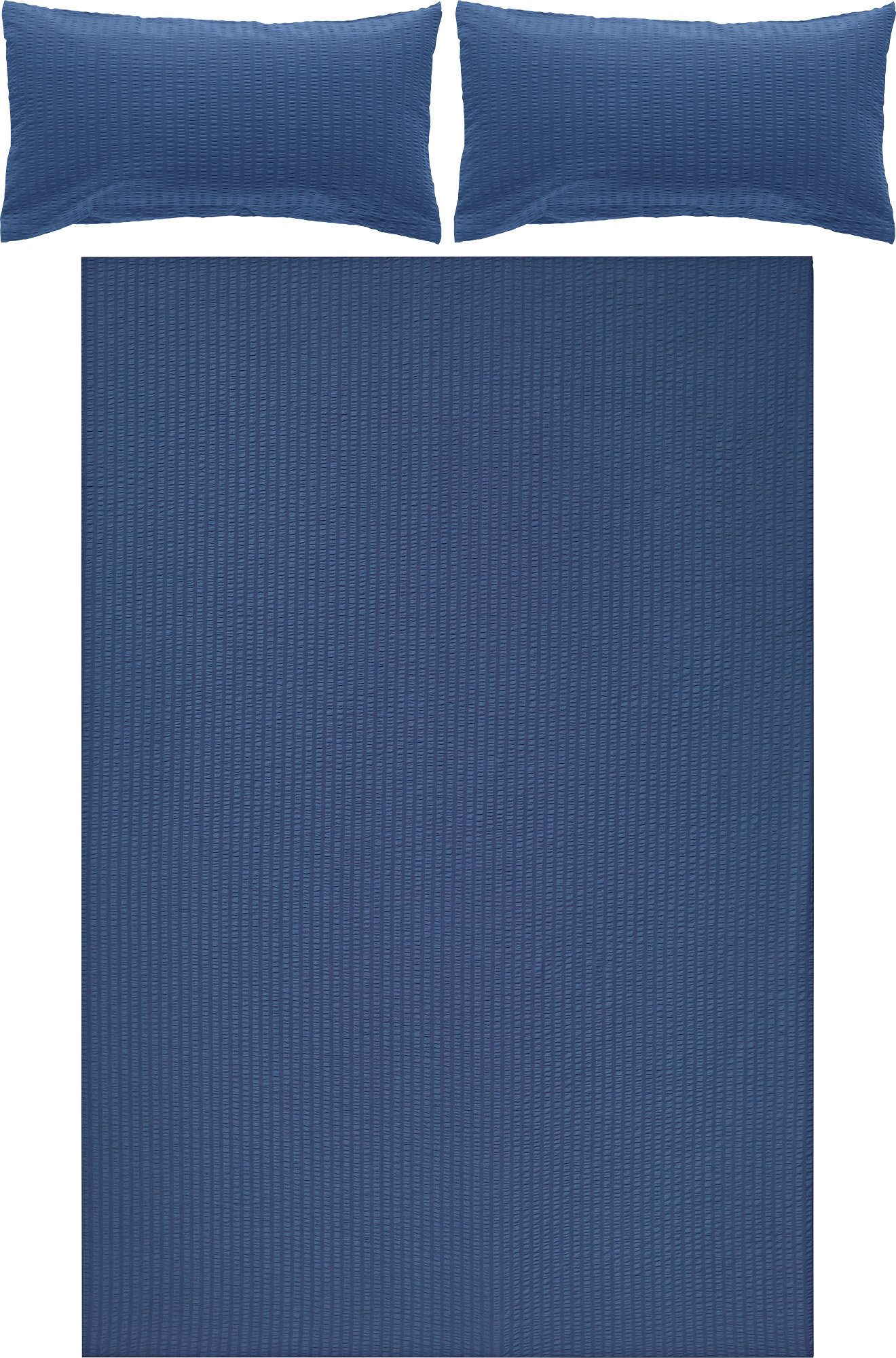 Erwin Müller Bettwäsche Bettwäsche "Rosenheim", Seersucker, Uni