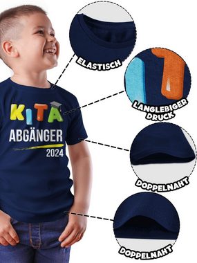 Shirtracer T-Shirt Kita Abgänger 2024 Einschulung Junge Schulanfang Geschenke