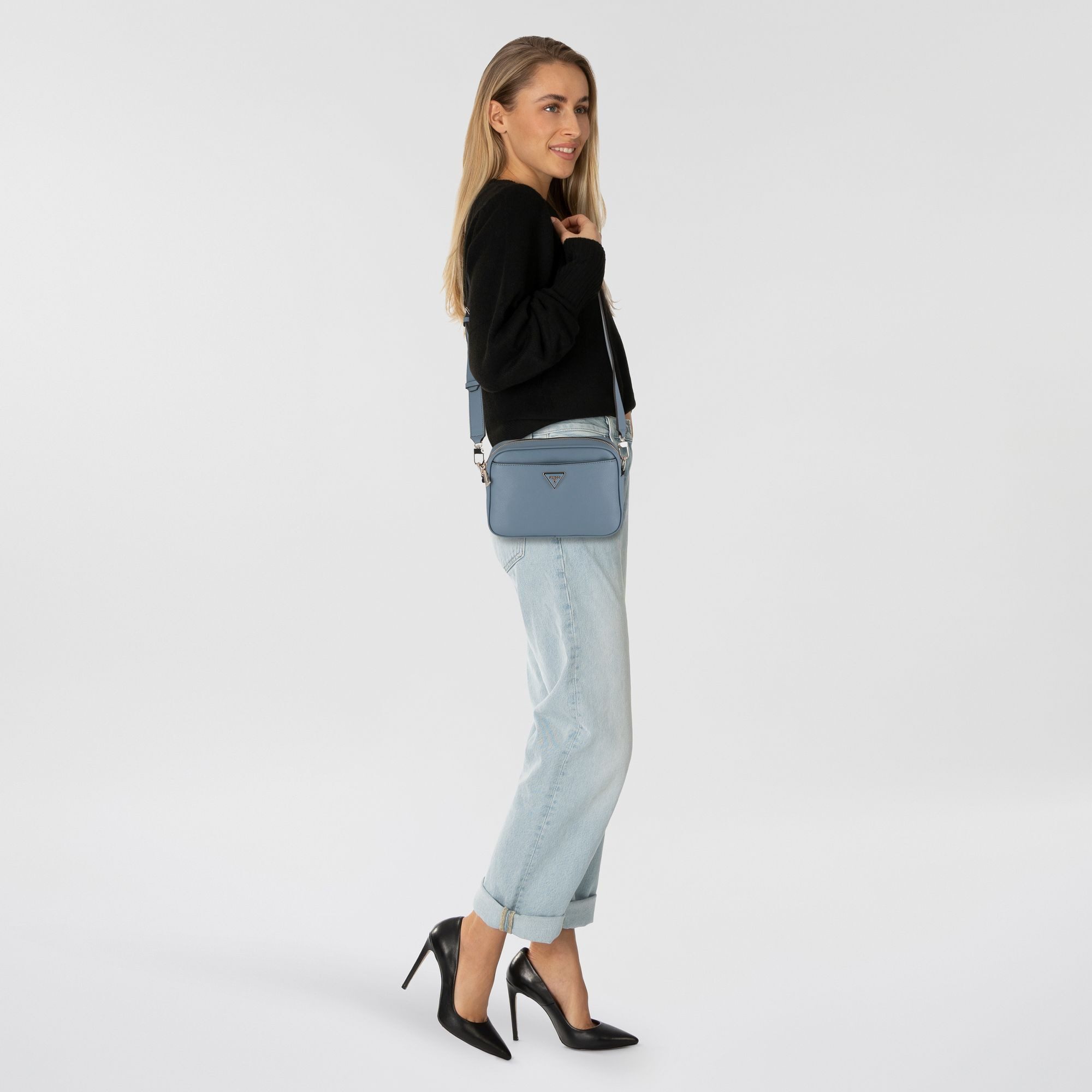 Guess Umhängetasche Meridian, Polyurethan günstig online kaufen