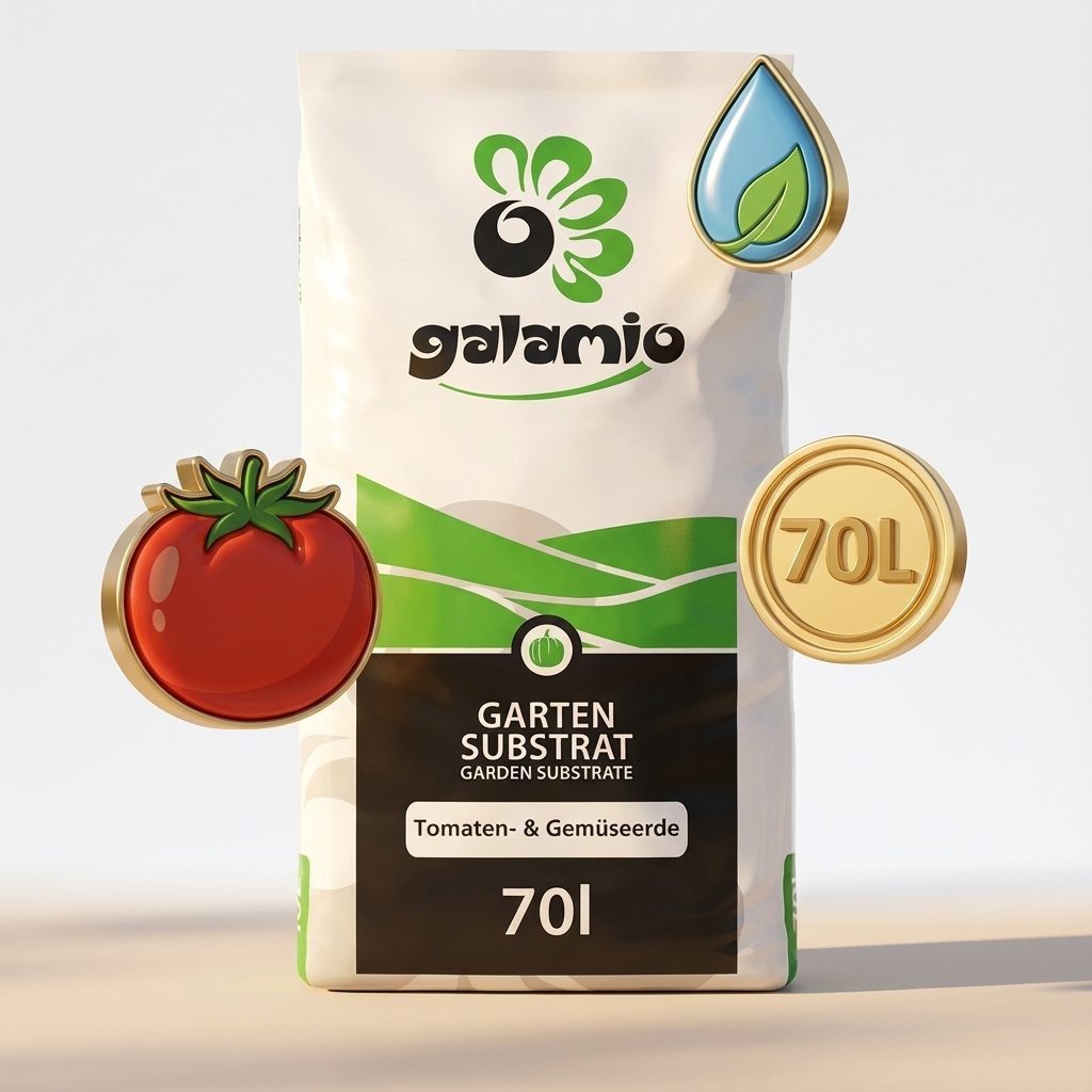 GALAMIO Blumenerde Tomaten- & Gemüseerde, (Palette, 30-St)