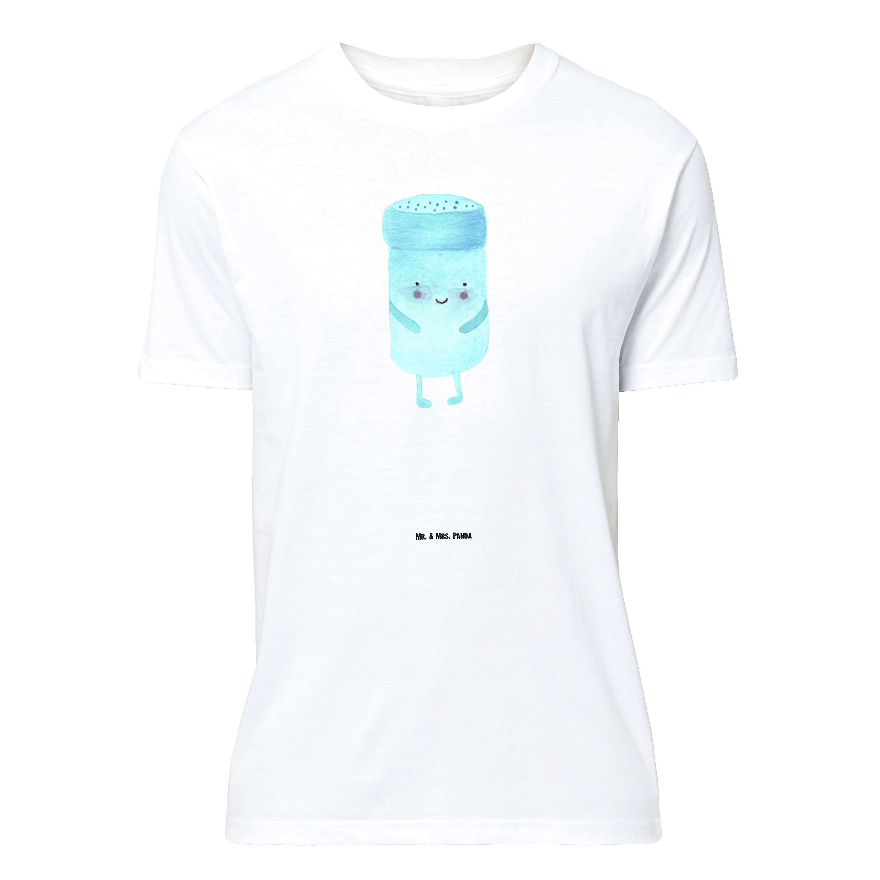 Mr. & Mrs. Panda T-Shirt BestFriends-Salt - Weiß - Geschenk, T-Shirt, Tiermotive, Herrn, Gute (1-tlg)