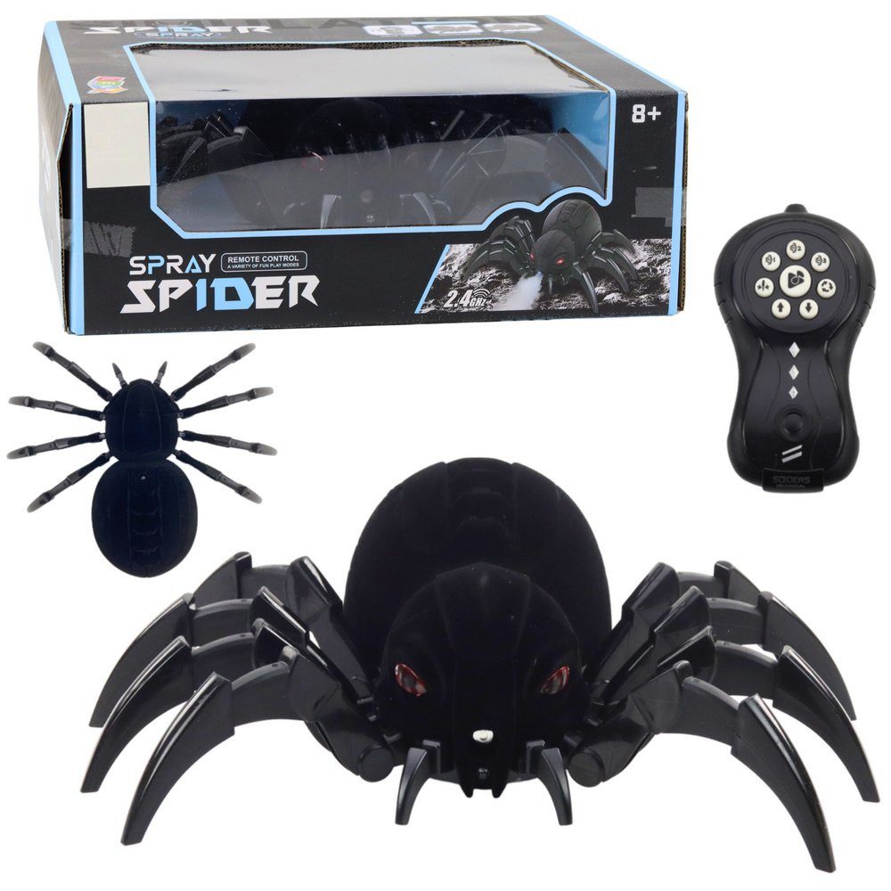 Wisam RC-Auto RC-Fernbedienung Spider Black Widow Raucheffekt