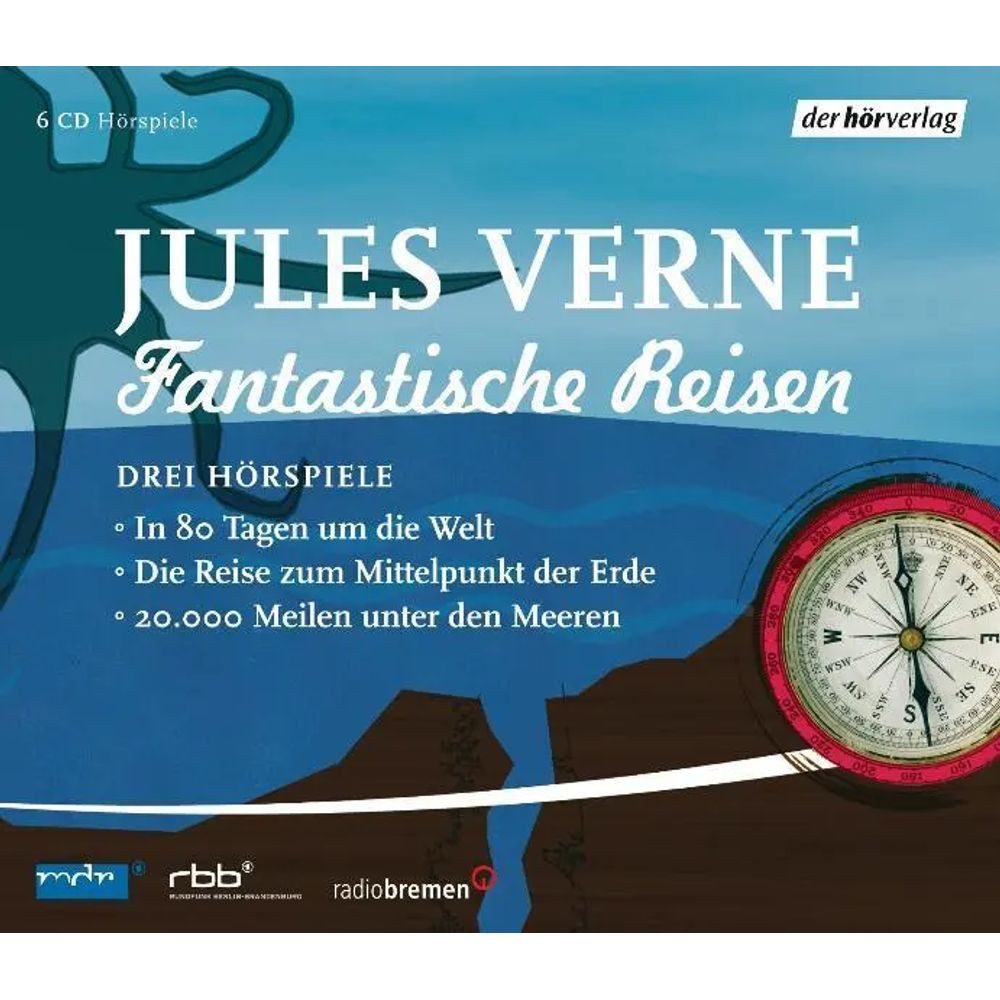 Der HörVerlag Hörspiel Fantastische Reisen. Drei Hörspiele