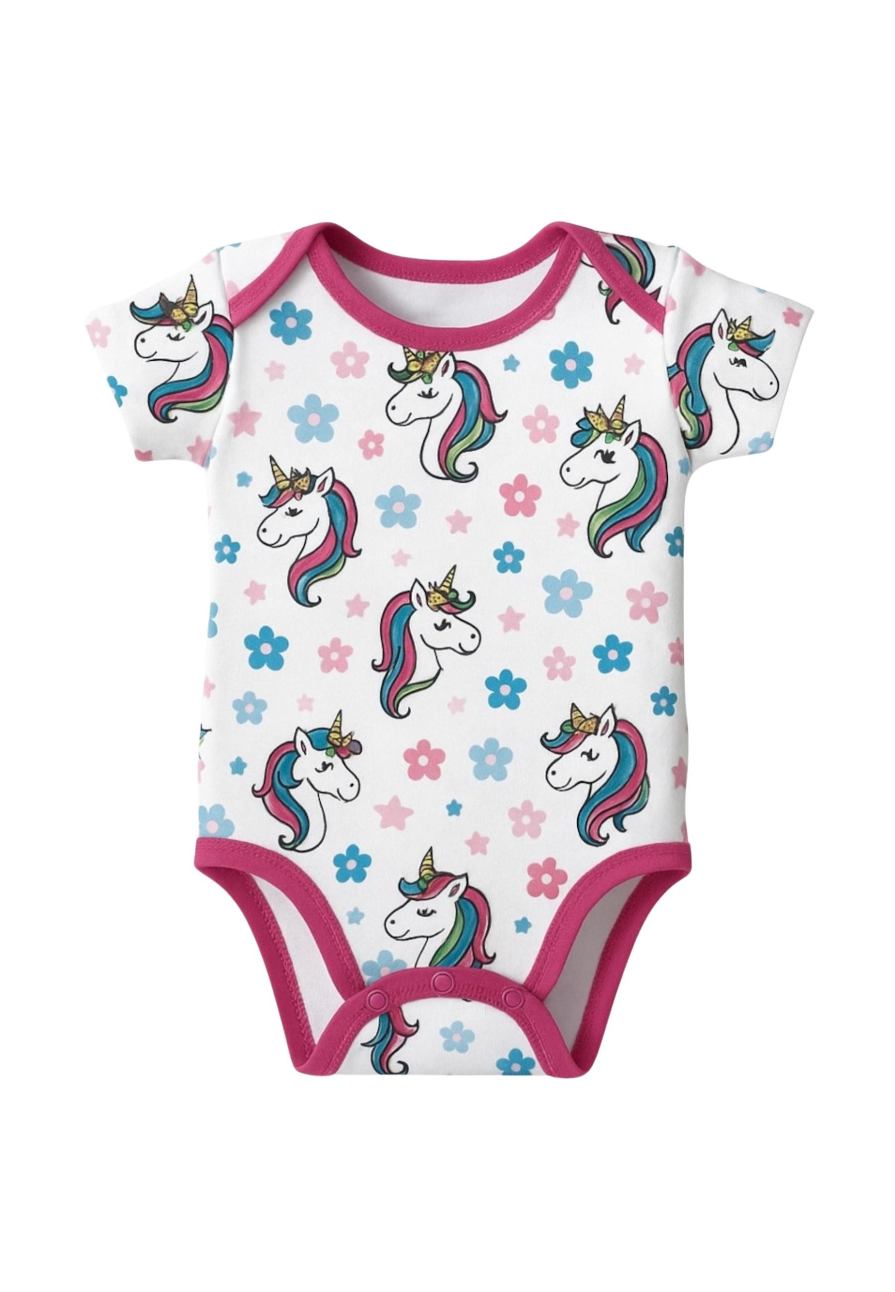 Diademita Body Kurzarm-Body "Little Bird" (Set)