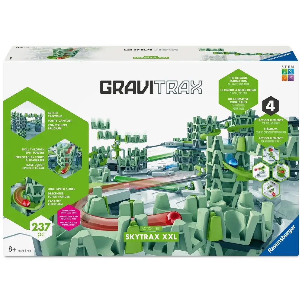 Ravensburger GraviTrax - Action-Set XXL Skytrax Konstruktions-Spielset