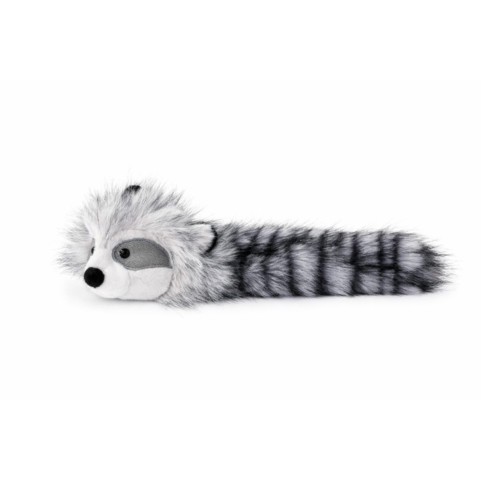 Aumüller Tierkuscheltier Katzenspielkissen Waschbär Wolle, mit Baldrian, Katzenminze und Sil...
