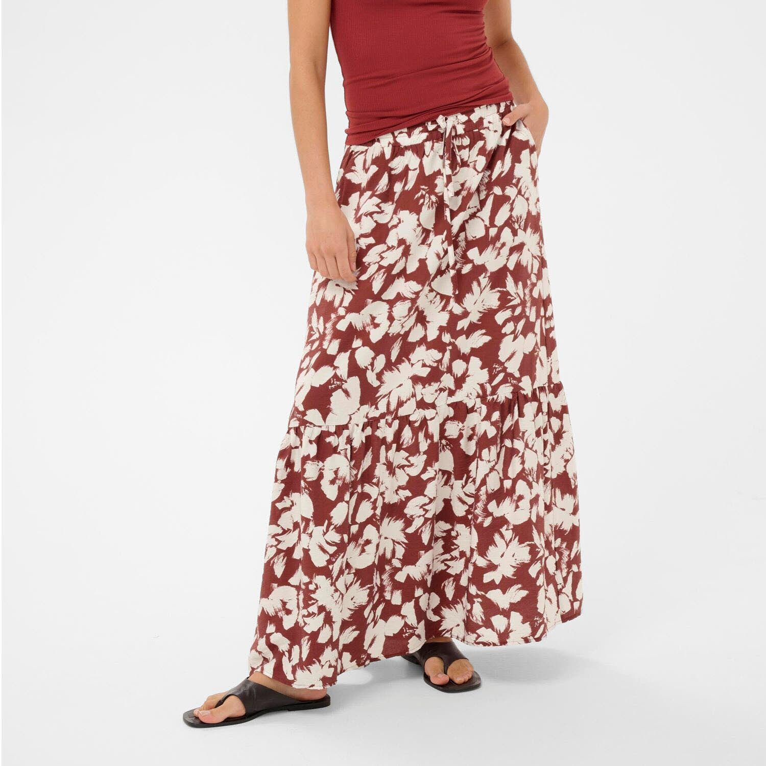 Kaffe A-Linien-Rock KAevie Skirt