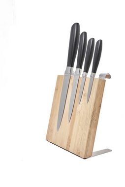 Amare Kitchen Magnet-Messerblock Messerhalter magnetischer Messerblock aus Bambus