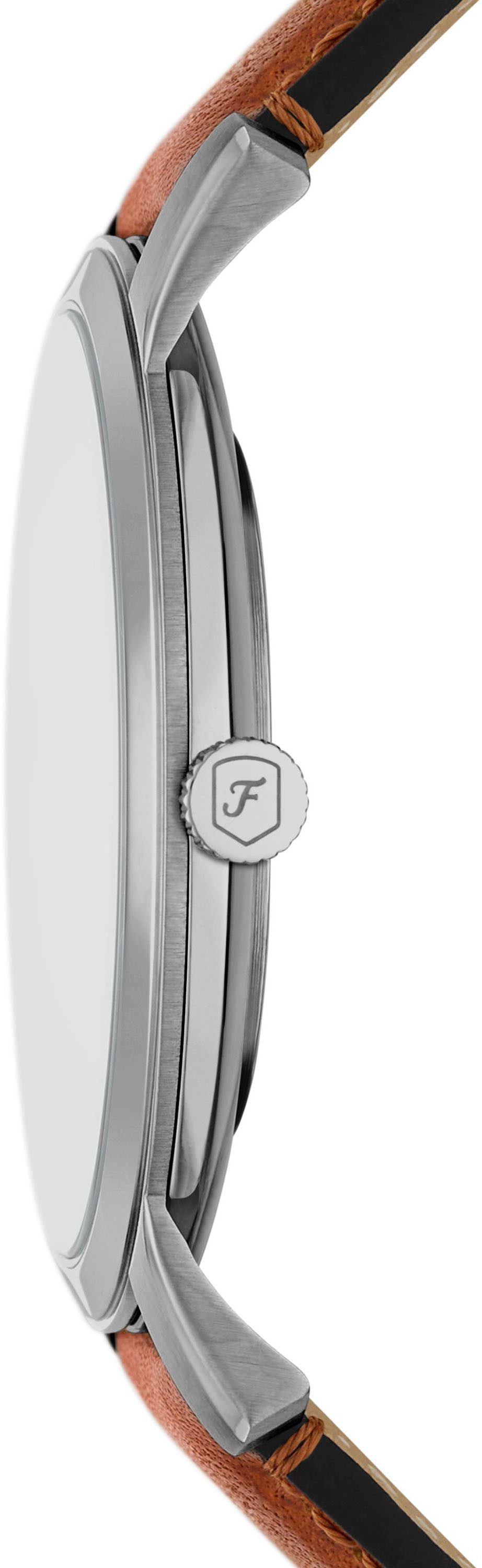 Fossil Quarzuhr MINIMALIST 3H FS6094, Armbanduhr, Herrenuhr, Lederarmband, günstig online kaufen