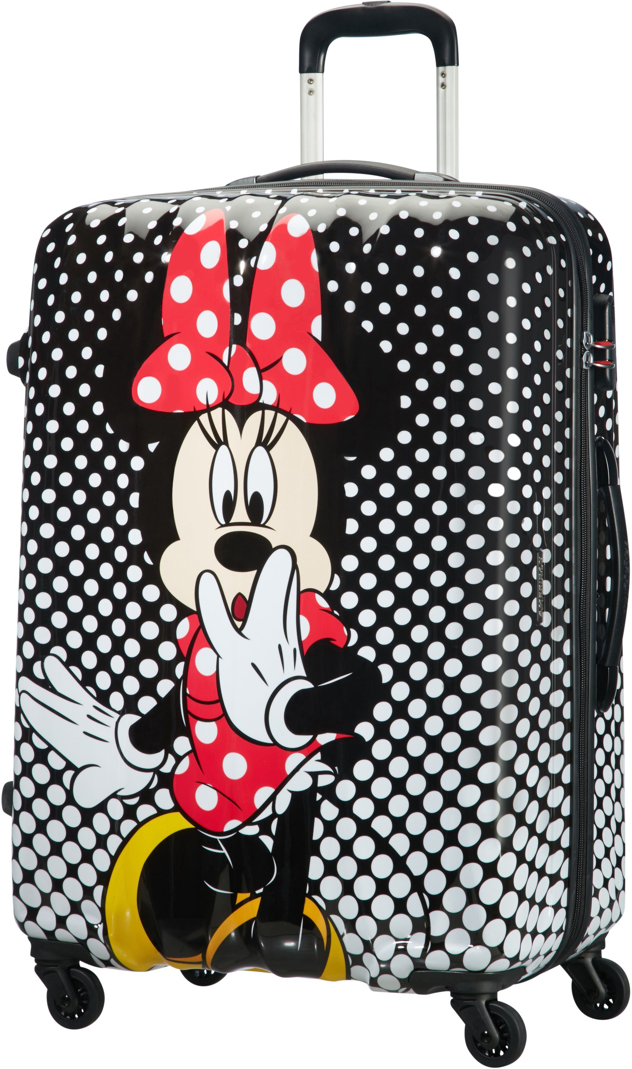 American Tourister® Hartschalen-Trolley Disney Mouse Rollen 75 Polka 4 Legends, Dots, cm, Minnie