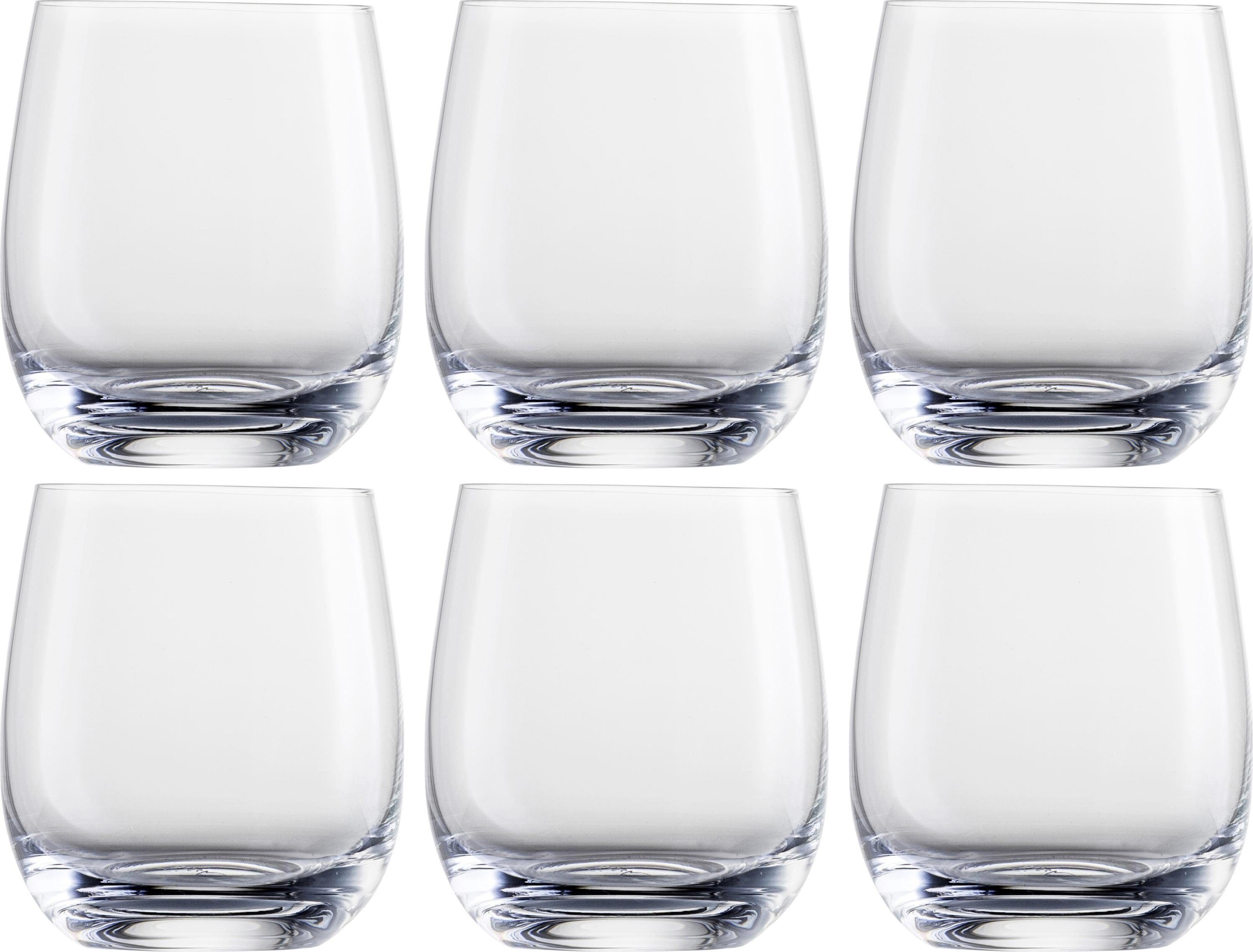 Eisch Whiskyglas, Kristallglas, bleifrei, 360 ml, 6-teilig, Formschön, für  viele Getränke geeignet