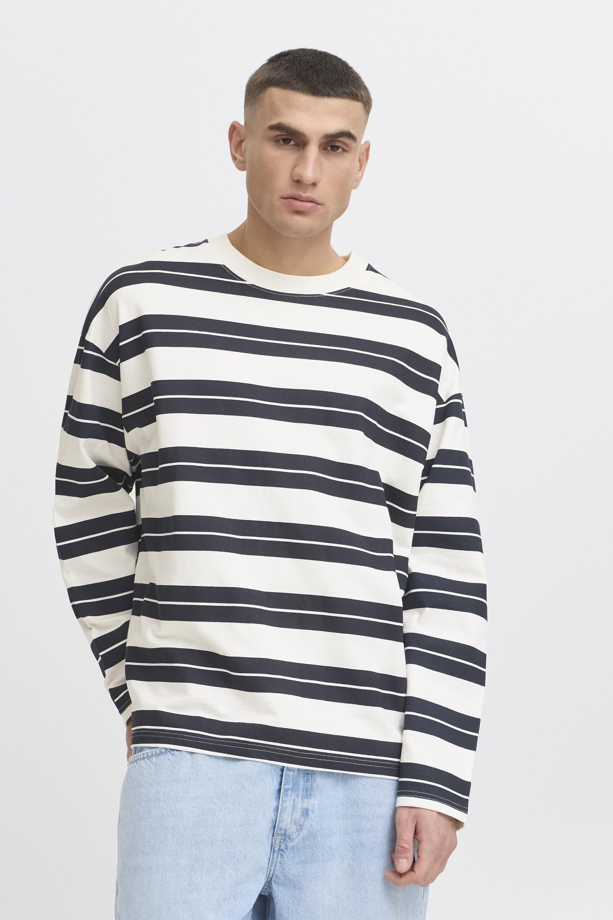 !Solid Sweater SDPeace Gestreiftes Sweatshirt