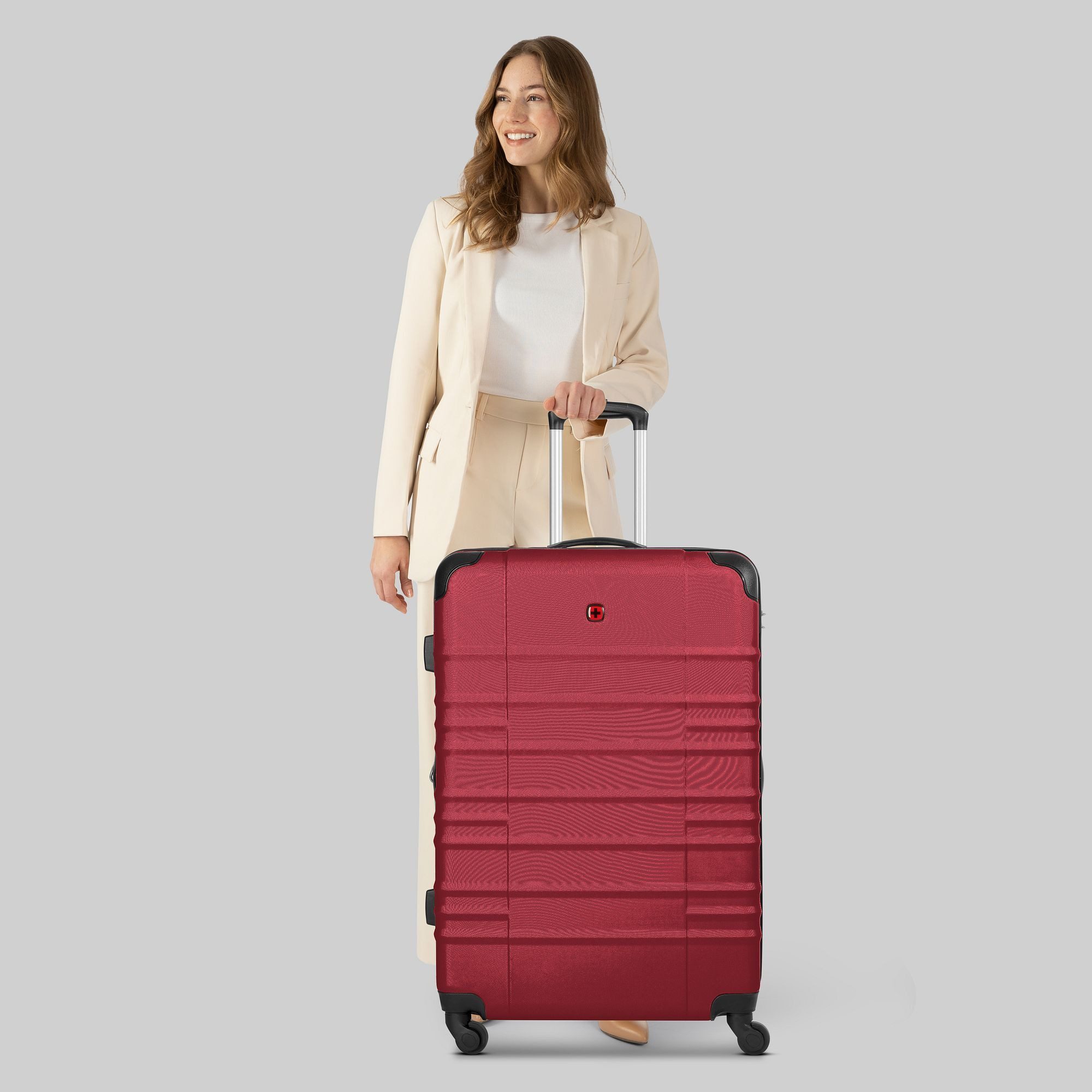 Wenger Hartschalen-Trolley Amplar Evo, 4 Rollen, ABS