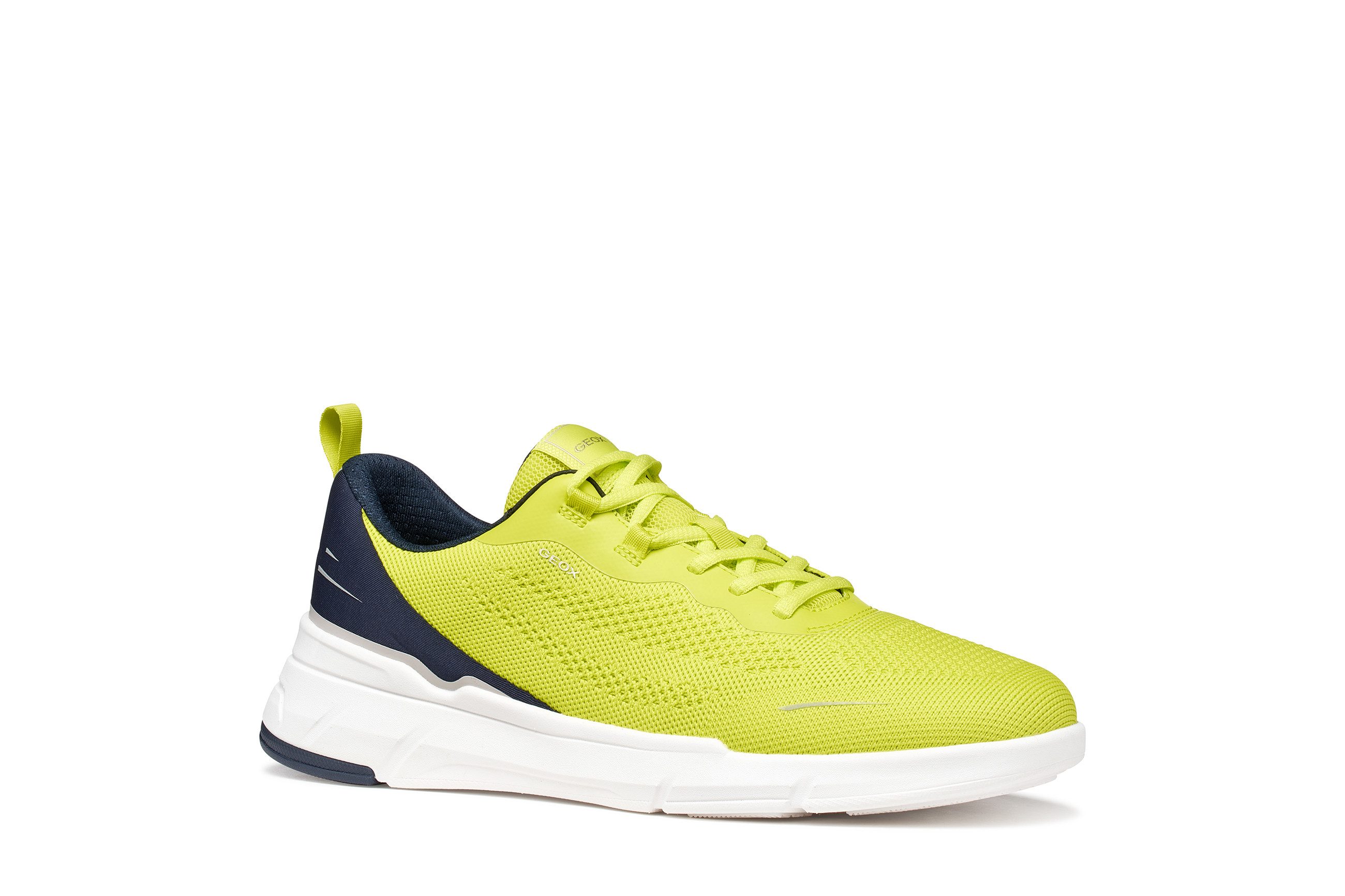 Geox U VITTOUR Sneaker Halbschuh, Freizeitschuh, Schnürer mit Kontrastbesat günstig online kaufen
