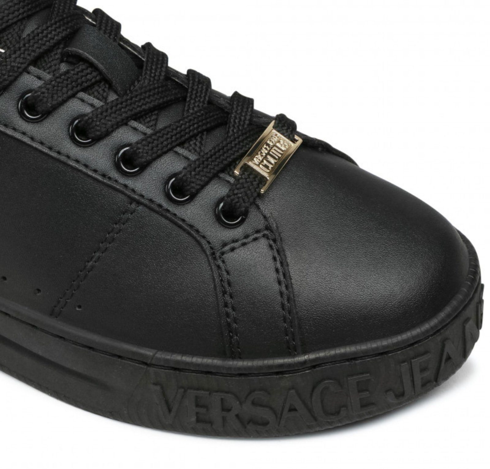 Versace JEANS COUTURE Multi Logo Trainers Low-Top Sneakers Schuhe Sho Sneaker