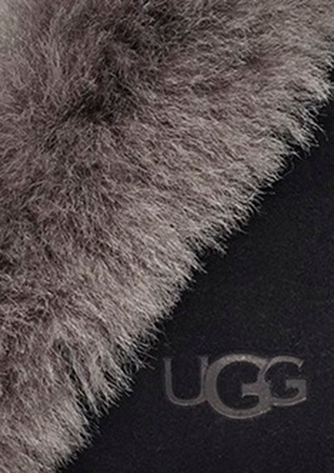 UGG Scuffette II Hausschuh Homeslippers, Hausschuh mit kuscheligem Fellimitat-Kragen