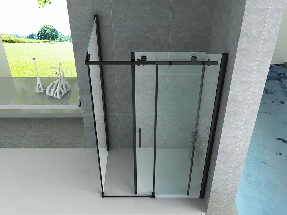 Aloni Eckdusche CRBL045-90120, BxT: 120x90 cm, günstig online kaufen