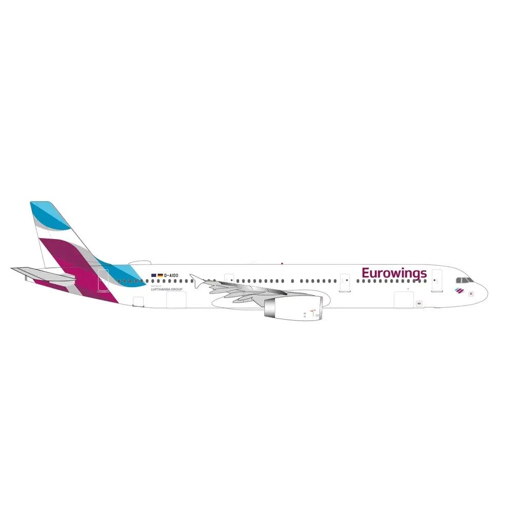 Herpa Modellflugzeug herpa - Eurowings Airbus A321-200