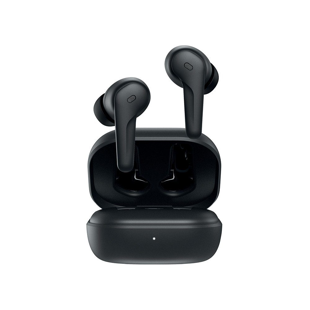 Wireless In-Ear Kopfhörer In-Ear Headset mit aufladbarem Case Schwarz wireless In-Ear-Kopfhörer