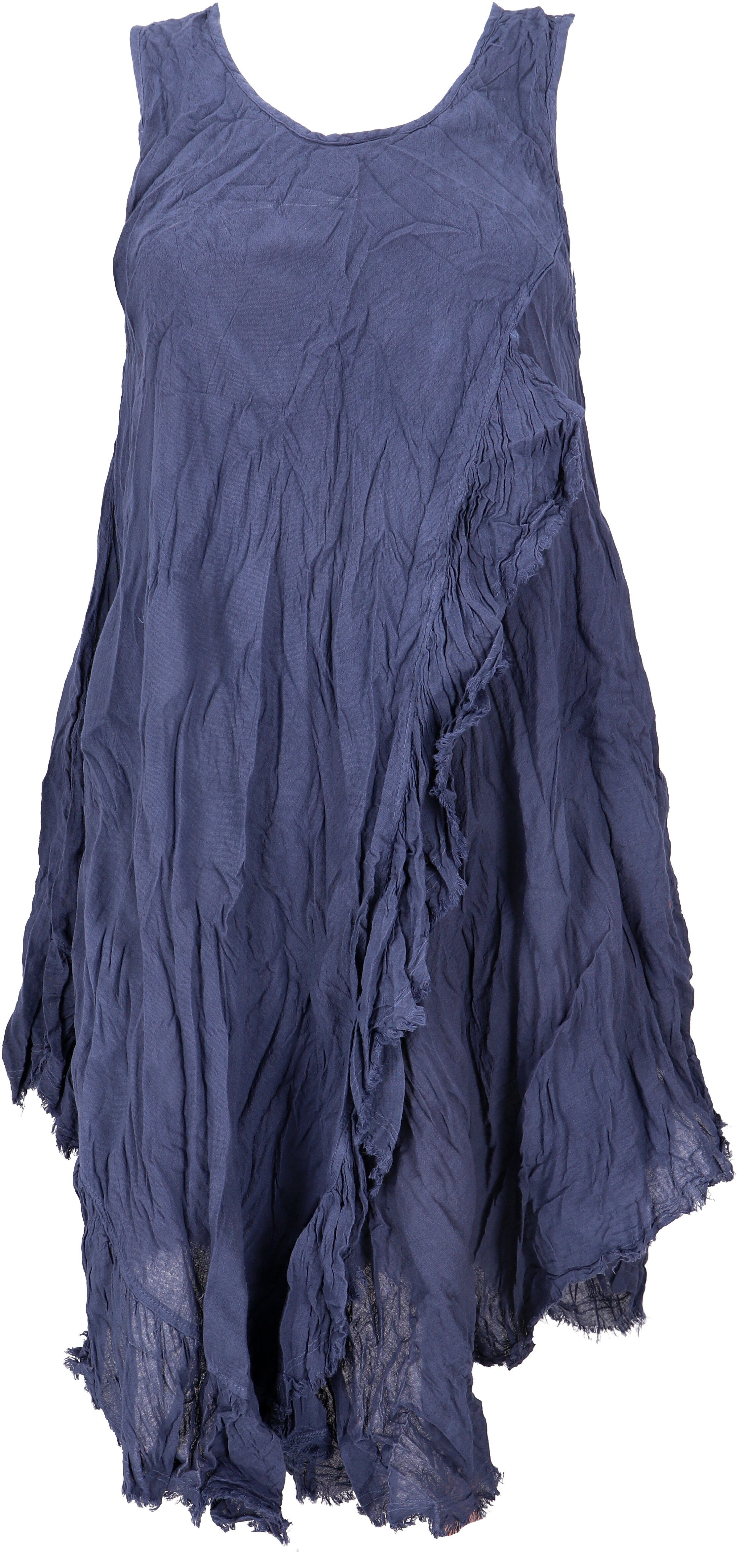 Guru-Shop Midikleid Boho Sommerkleid, luftiges Krinkelkleid,.. günstig online kaufen