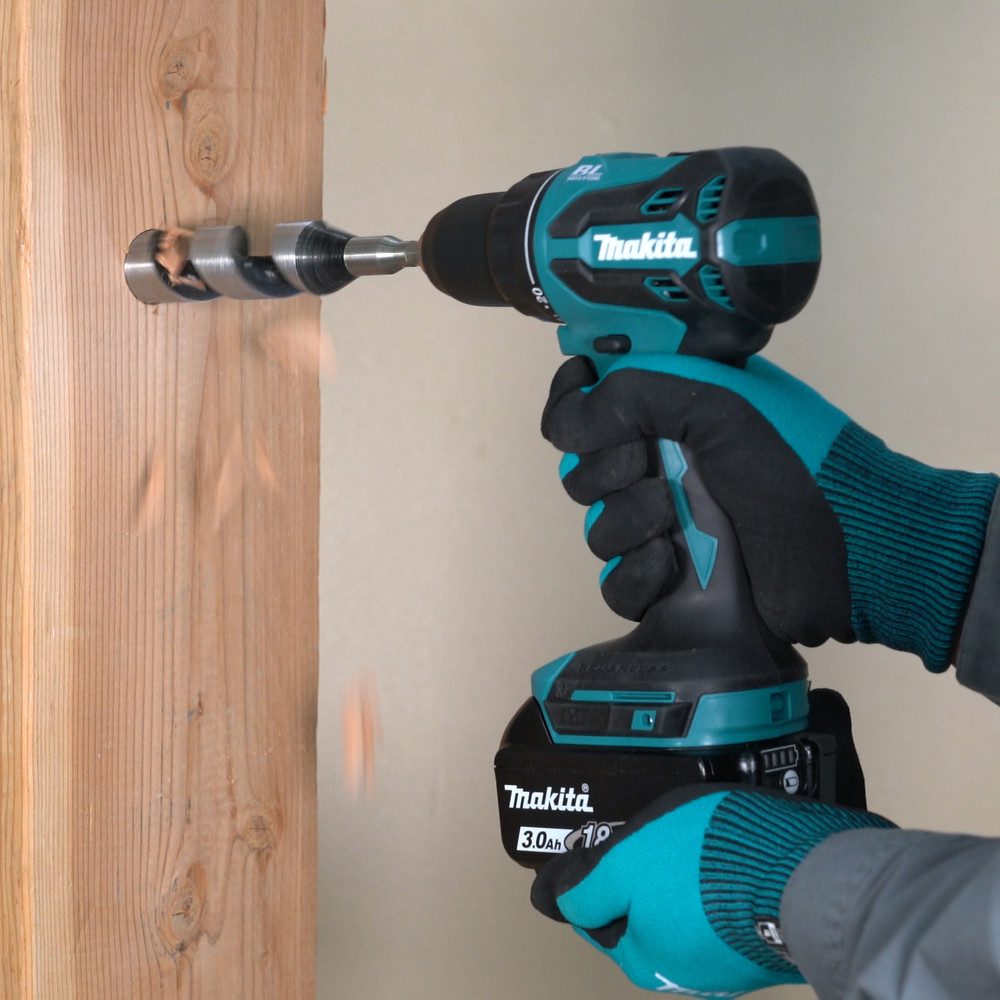 Makita Akku-Bohrschrauber »DDF490Z« 18V, ohne Akku und Ladegerät, (0-1.900 min⁻¹, 13 mm), Leistungsstarker & bürstenloser Bohrschrauber mit 65 Nm Drehmoment