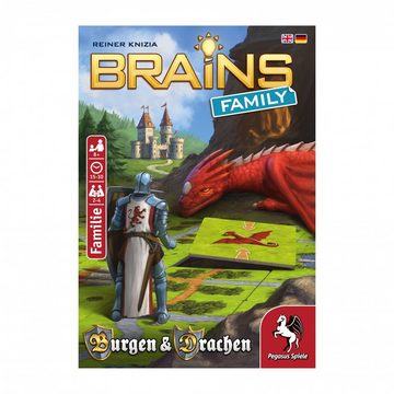 Pegasus Spiele Spiel, Brains Family - Burgen & Drachen