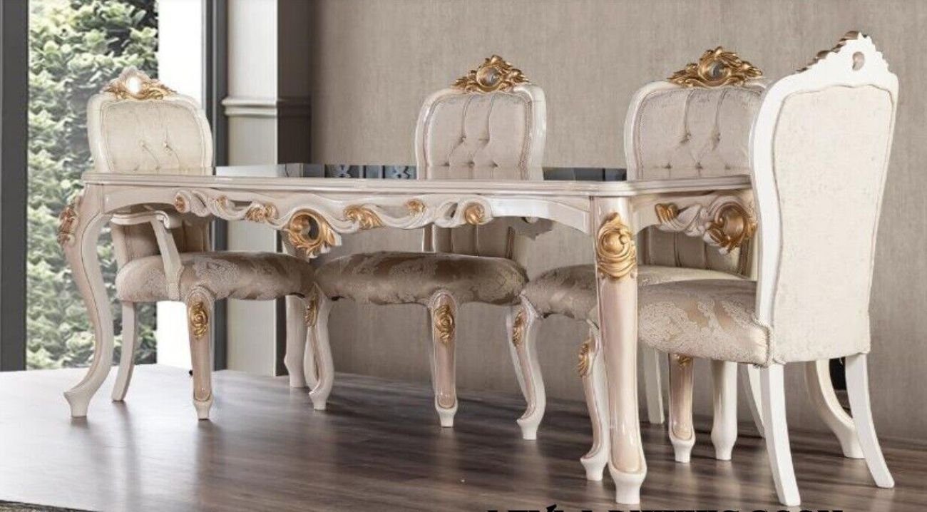 JVmoebel Esszimmerstuhl Luxus Holzstühle für Esszimmer im eleganten Stil (1 St), Made in Europa