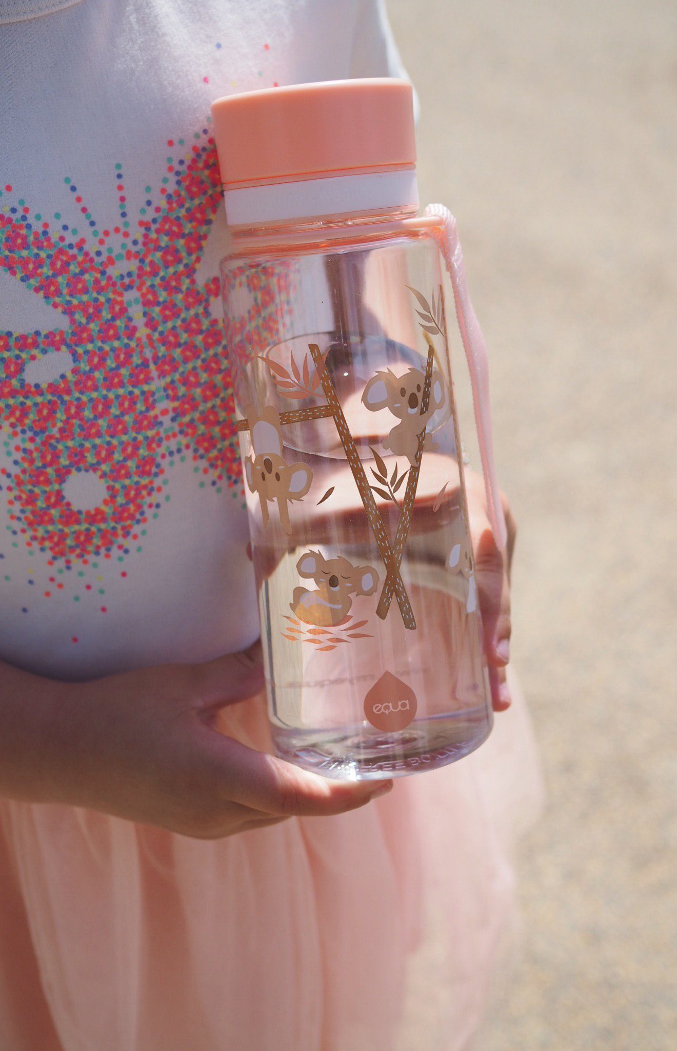 equa Trinkflasche Kids Playground, Tritankunststoff, Inhalt 600 ml