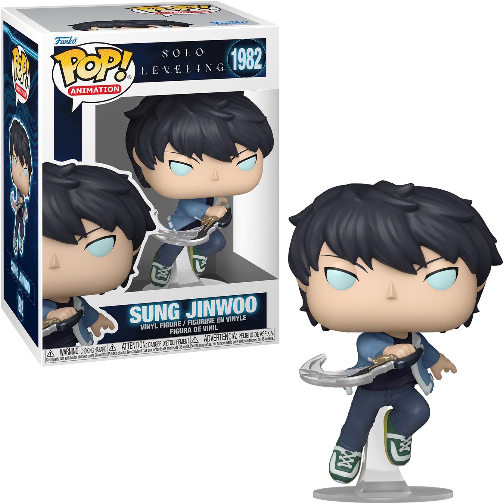 Funko Spielfigur Solo Leveling - Sung Jinwoo 1982 Pop! Vinyl Figur – Bild 2 von 3