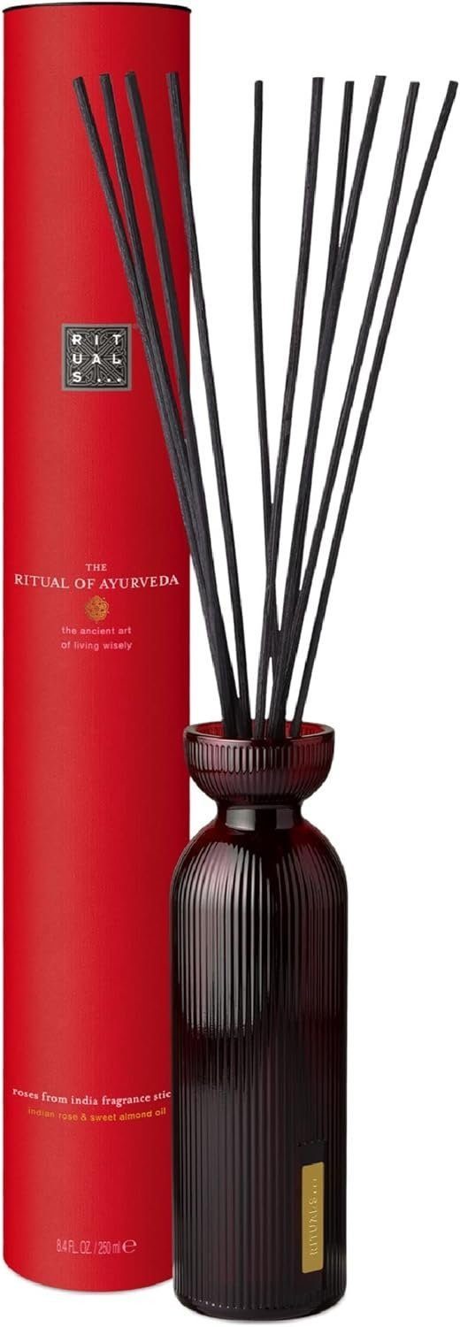 Rituals Duftstäbchen von The of Ayurveda indischer Rose und Süßmandelöl – beruhigend