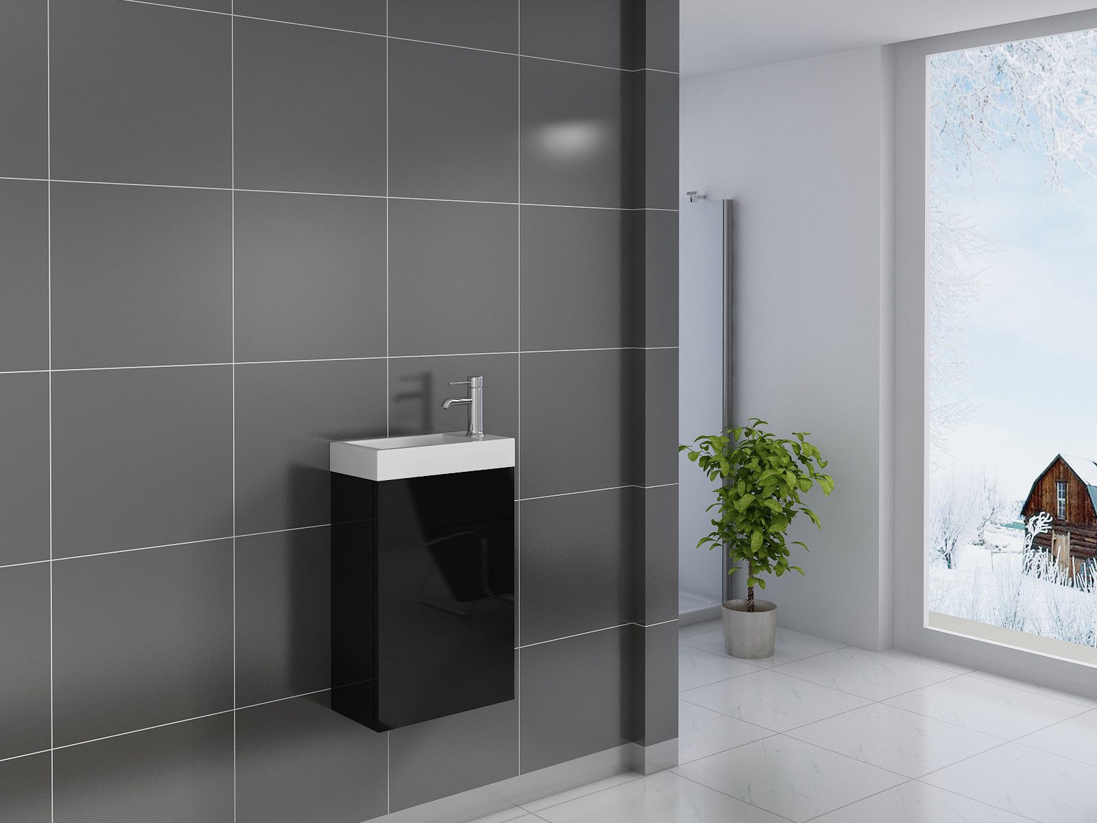 Loreno® Waschbecken Vega, in verschiedenen Farben, günstig online kaufen