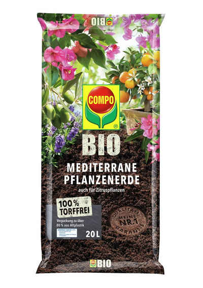 Compo Pflanzerde Mediterrane Kübelpflanzenerde