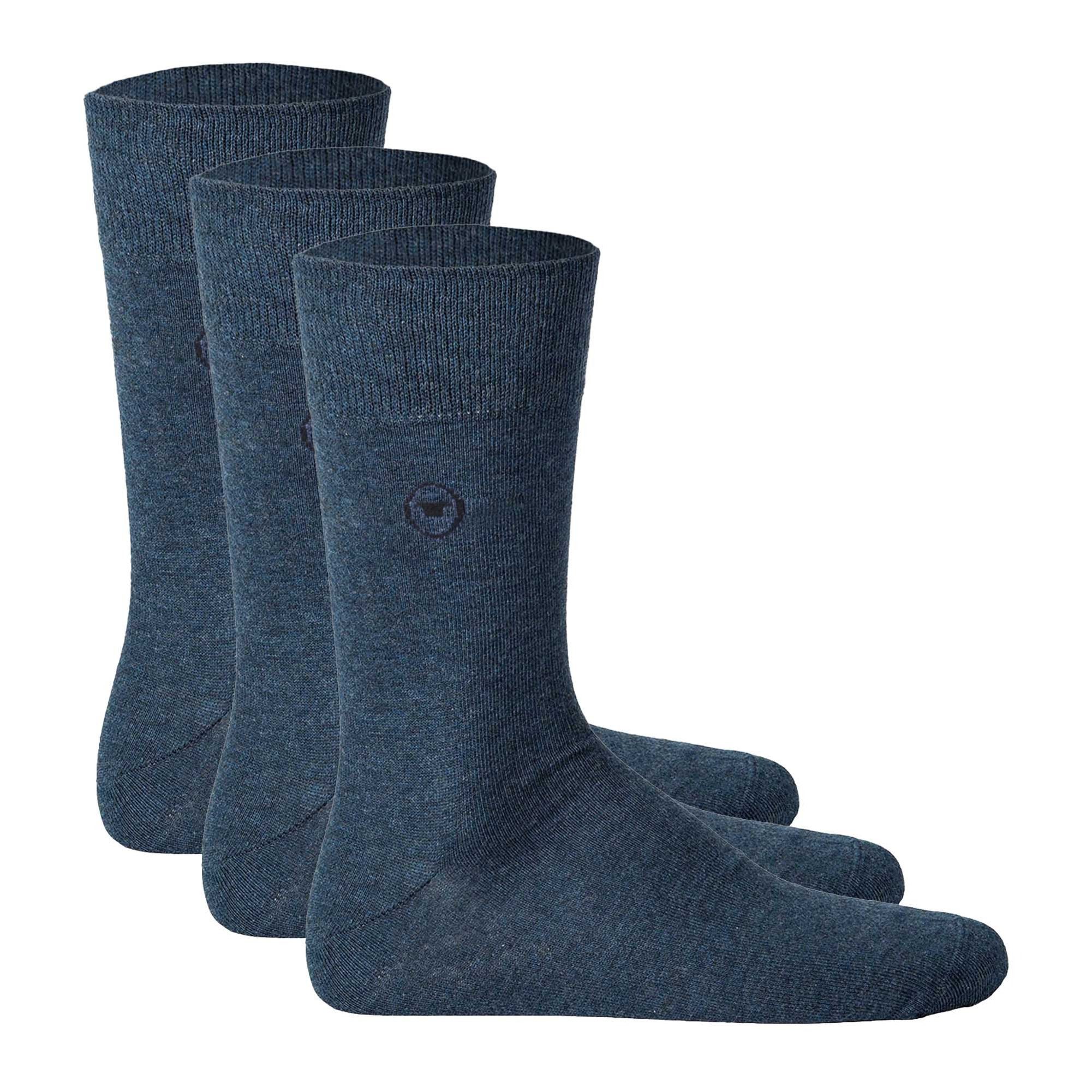 Kurzsocken Herren Socken 3er Pack Baumwolle