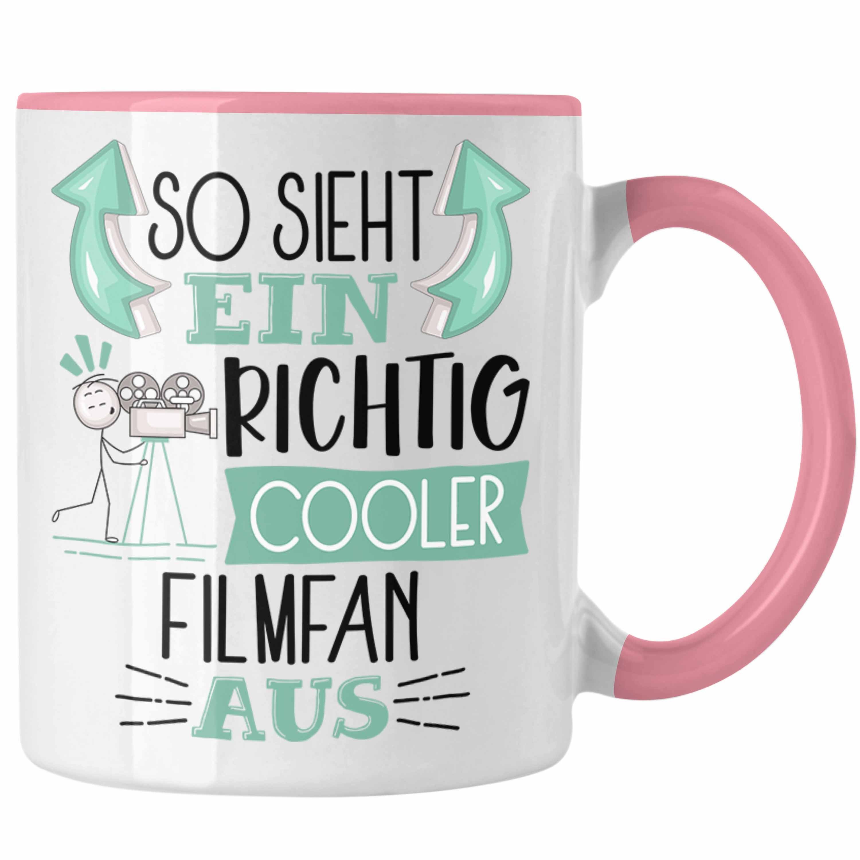 Aus Spruc Lustiger Ein Tasse Rosa Tasse Filmfan Sieht So Richtig Trendation Geschenk Cooler
