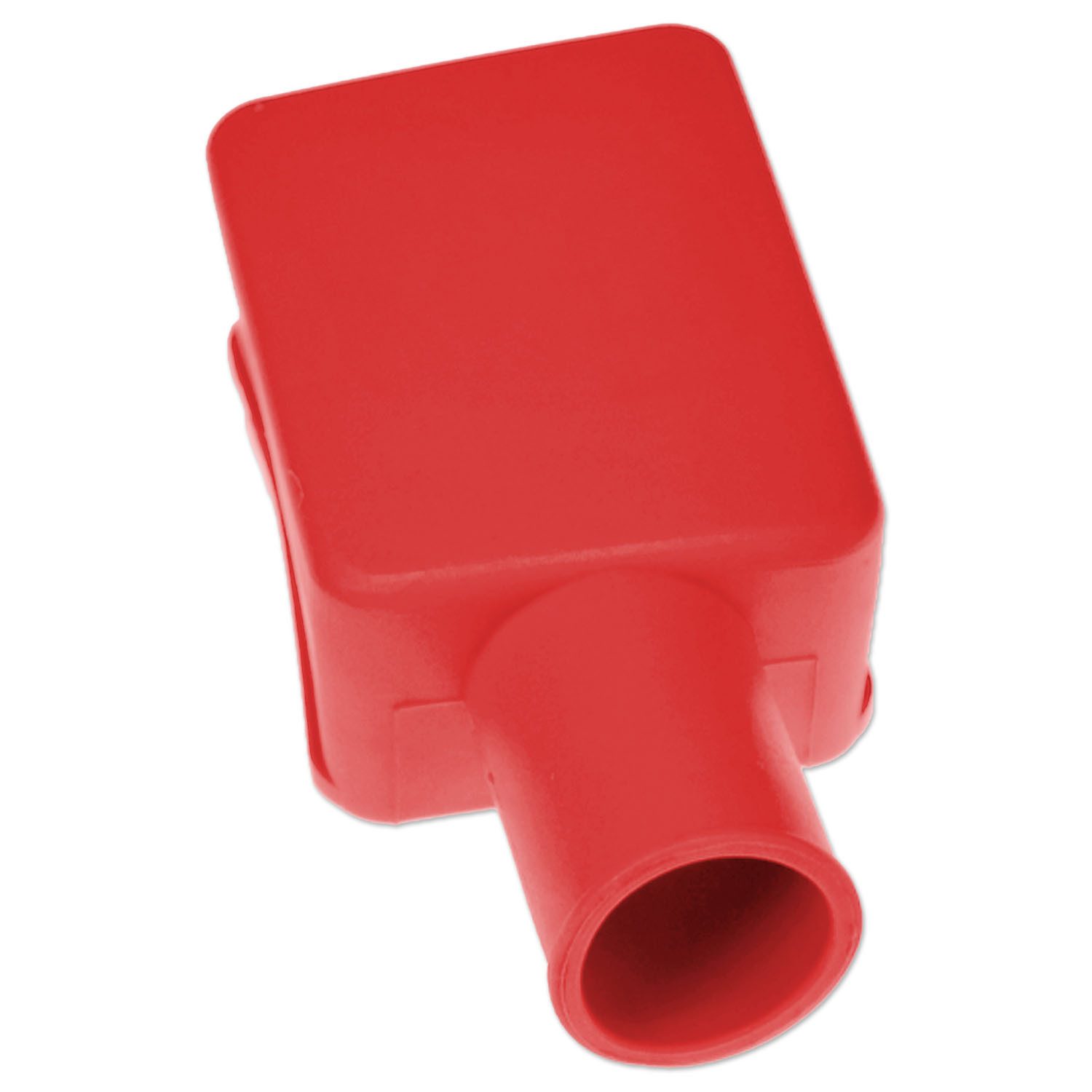 Impulse Innovation Batteriepolklemme Schutzkappe gerade Rot für Batteriepolklemme bis 17mm Kabel PVC
