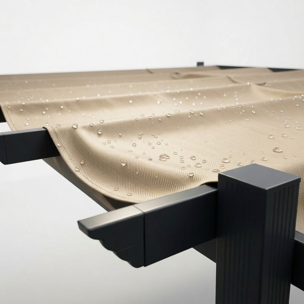 PURPLE LEAF Pergola Aluminium Pavillon mit Schiebedach, BxTxH: 300x300x243 cm, (Einzelartikel, 1 x Pergola), Wasserdicht und UV-beständig