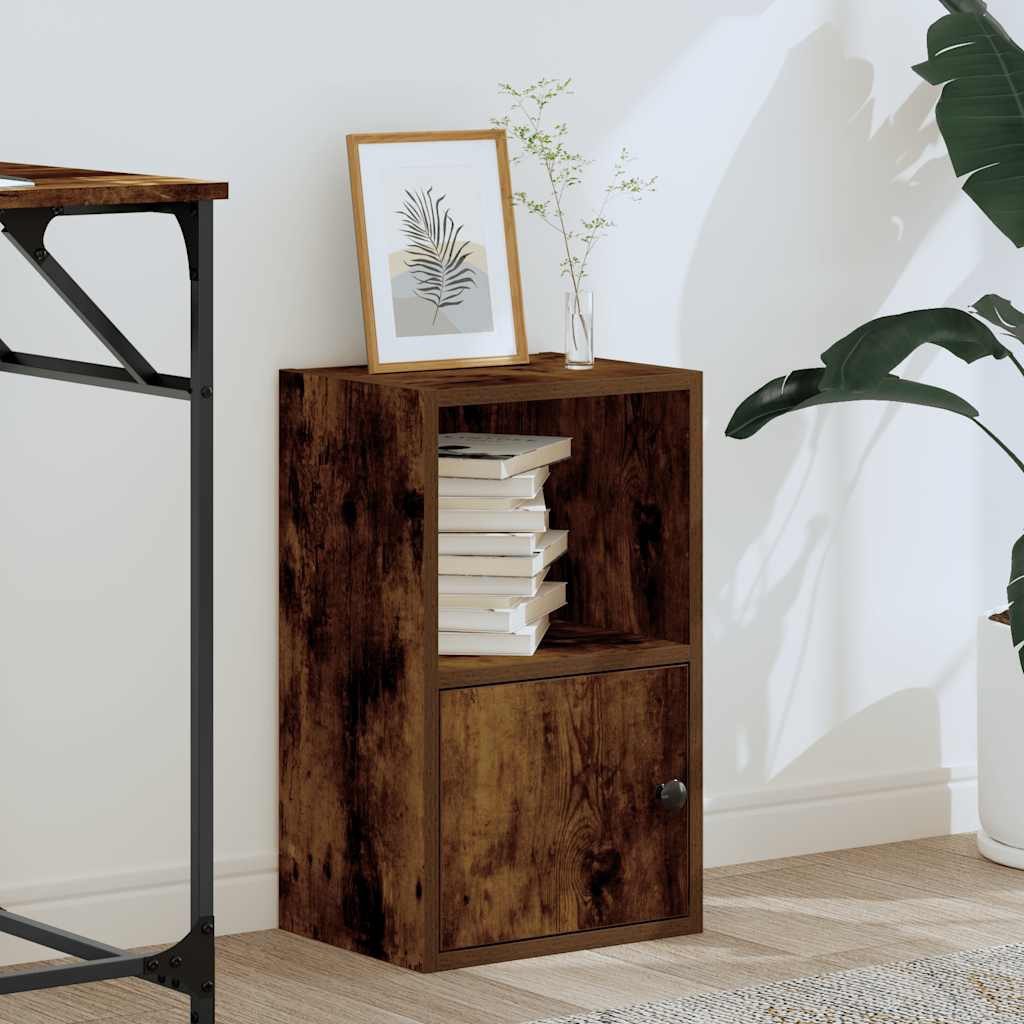 vidaXL Bücherregal Bücherregal Räuchereiche 31x24x52 cm günstig online kaufen